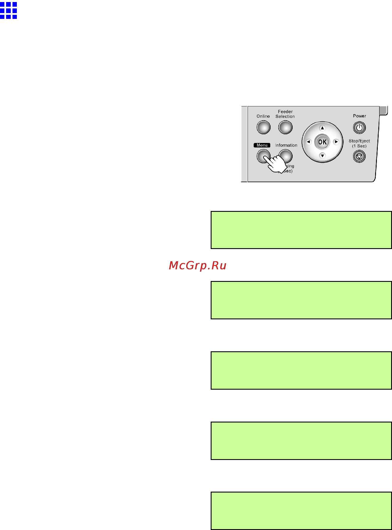 Canon imagePROGRAF iPF5100 [589/788] Configuring the ip address using the printer control panel