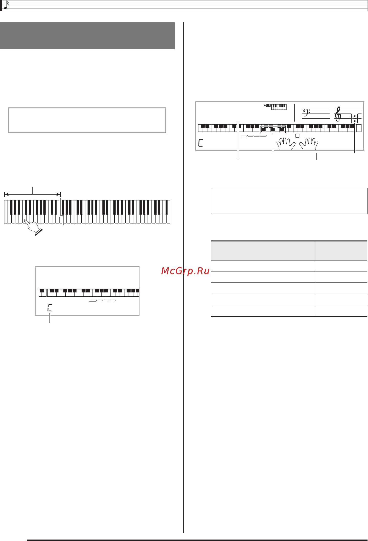 Casio ctk-4400 [45/75] C h o r d b k