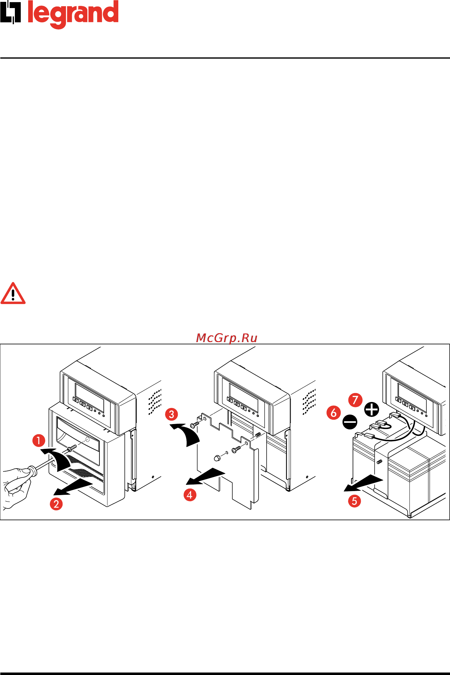 Legrand Niky S 1000 [38/56] Batteriewechsel und wartung