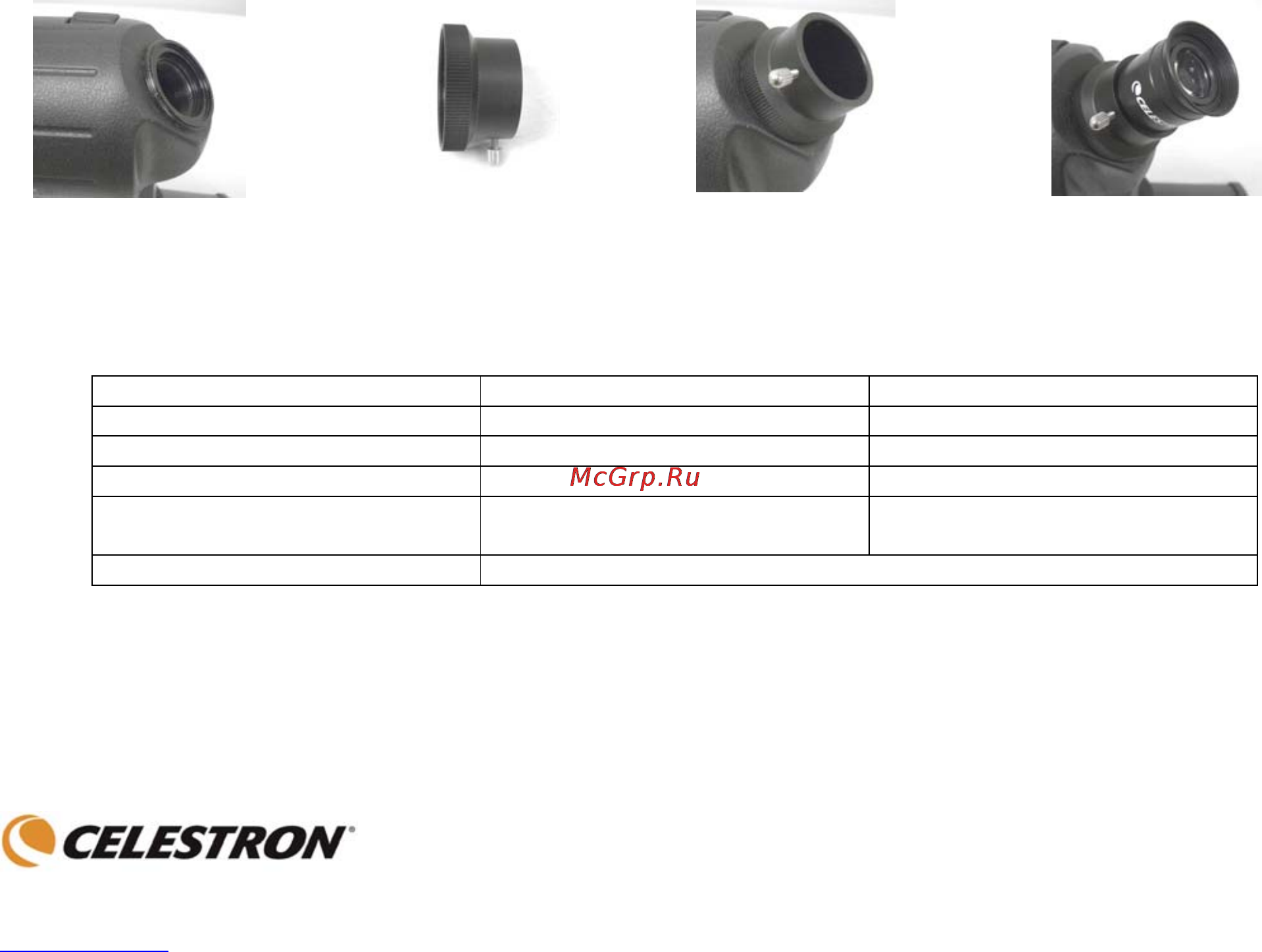 Celestron c70 mini mak Инструкция по эксплуатации онлайн [2/10] 151594