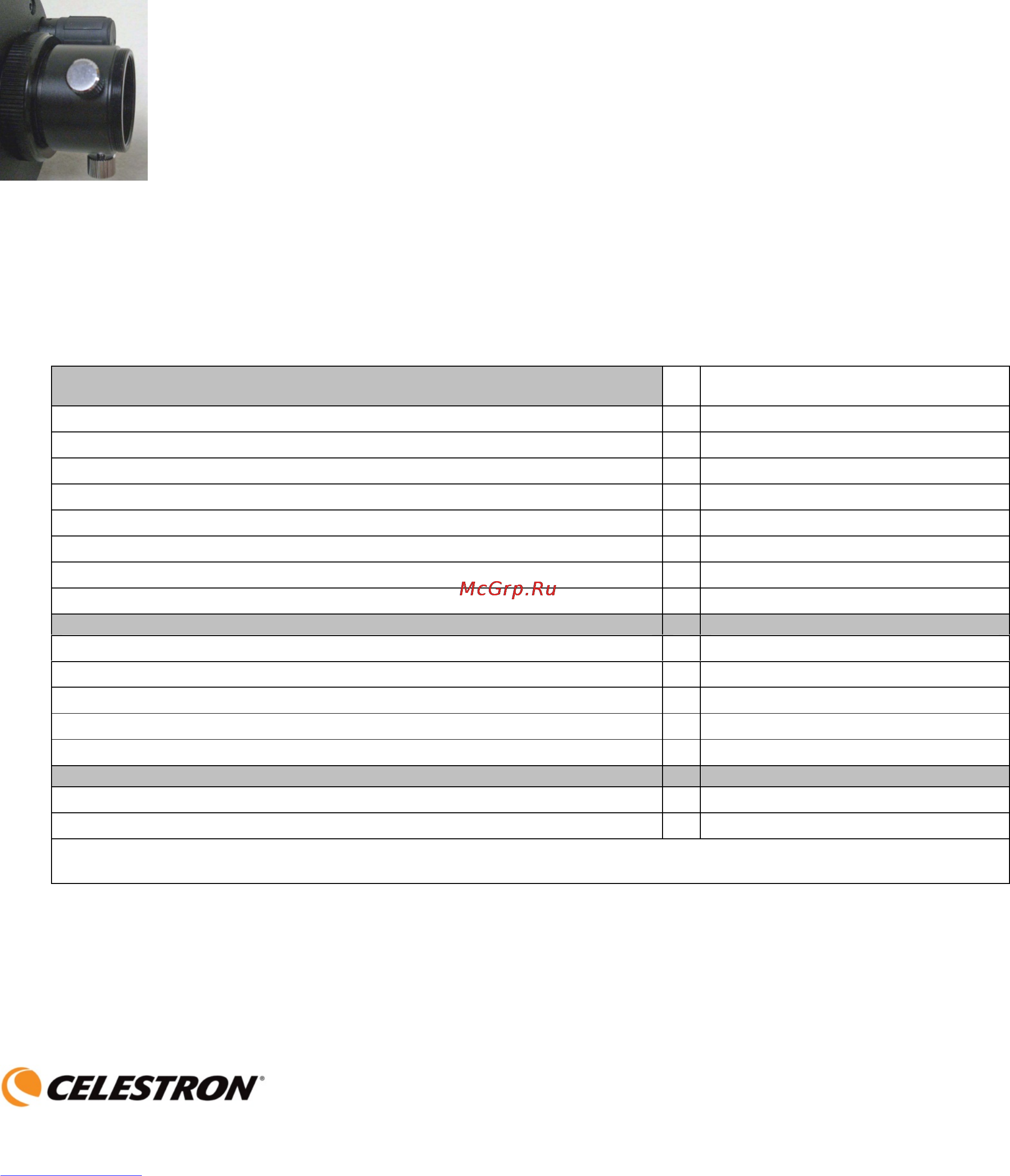Celestron c90 mak [6/15] Technische daten
