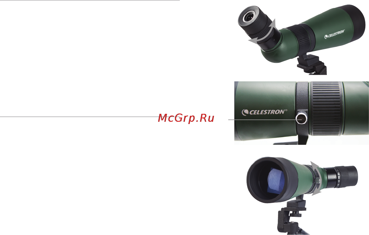 Celestron landscout 60 [47/52] Cambiare dell ingrandimento