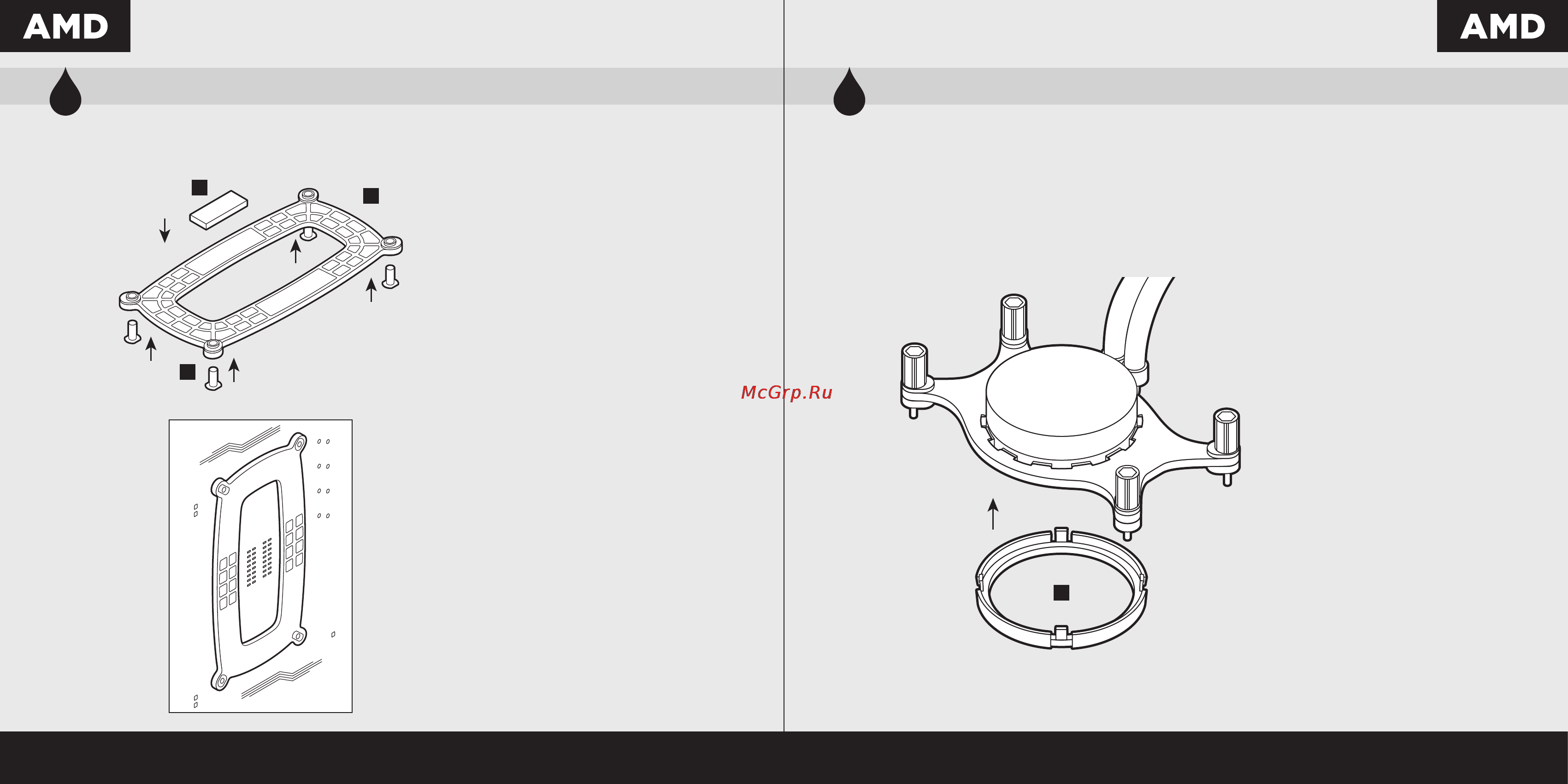 Corsair h110 [7/10] Assemble and install amd backplate