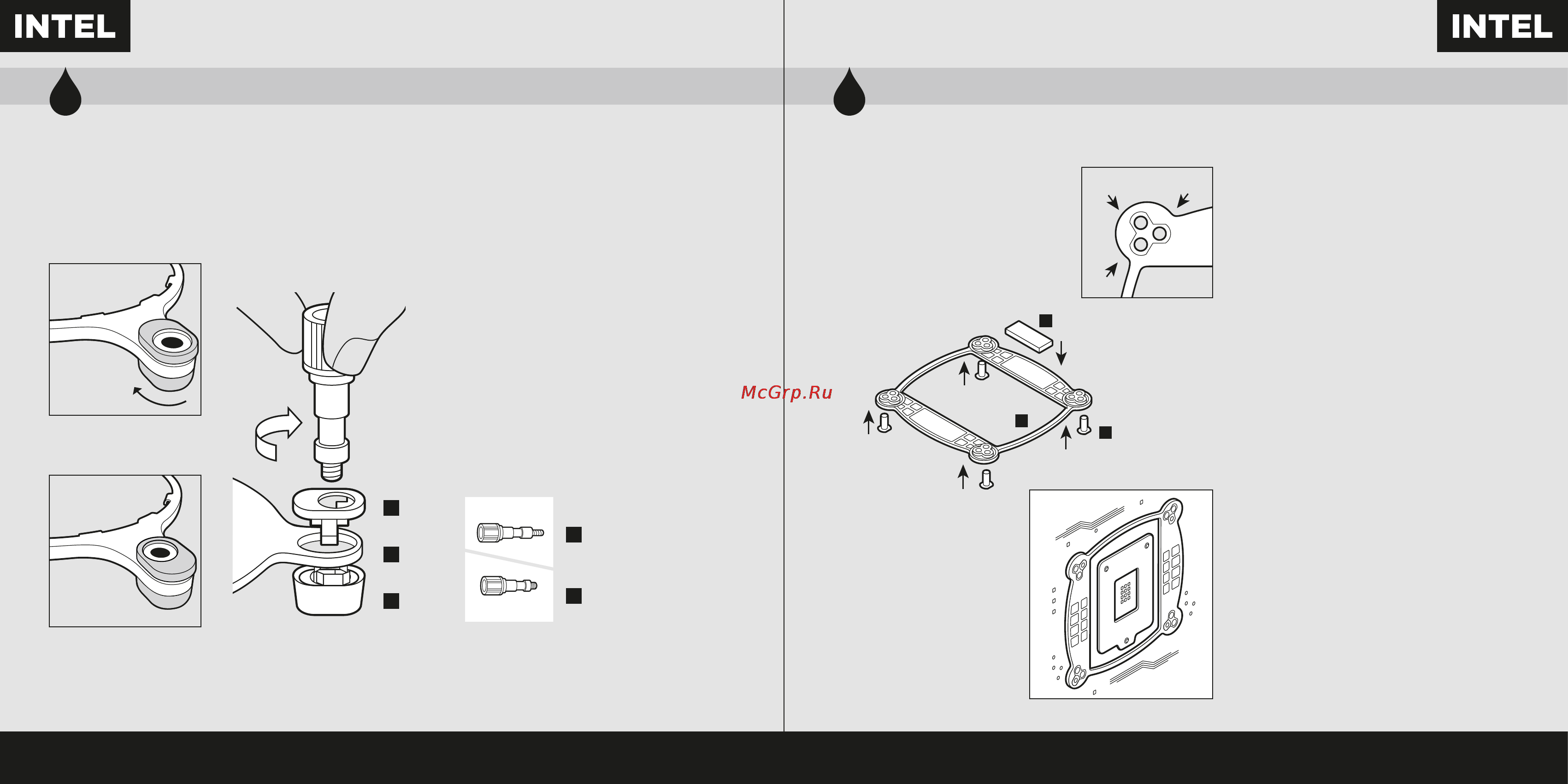 Corsair h55 quiet [3/10] Assemble and install intel backplate