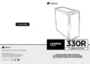 Corsair carbide series 330r, cc-9011071-ww, w/o psu, black/grey Инструкция по эксплуатации