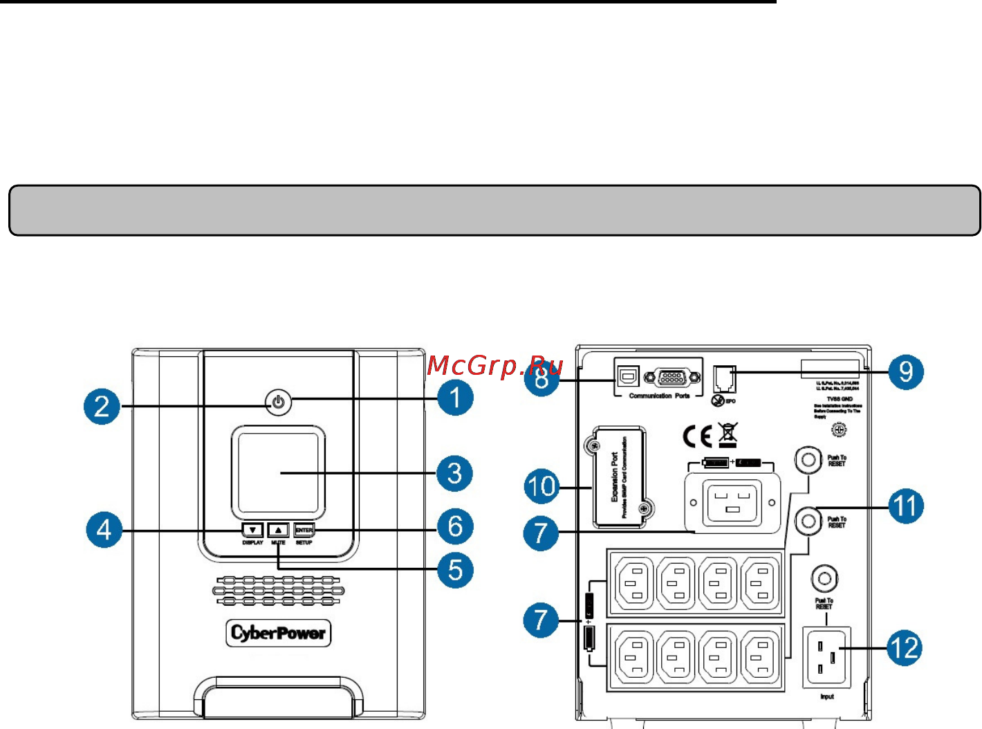 Cyberpower pr3000elcdsl [23/52] Grundfunktionen beschreibung
