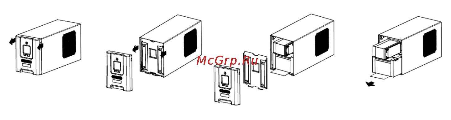 Cyberpower pr3000elcdsl [6/52] Battery replacement procedure