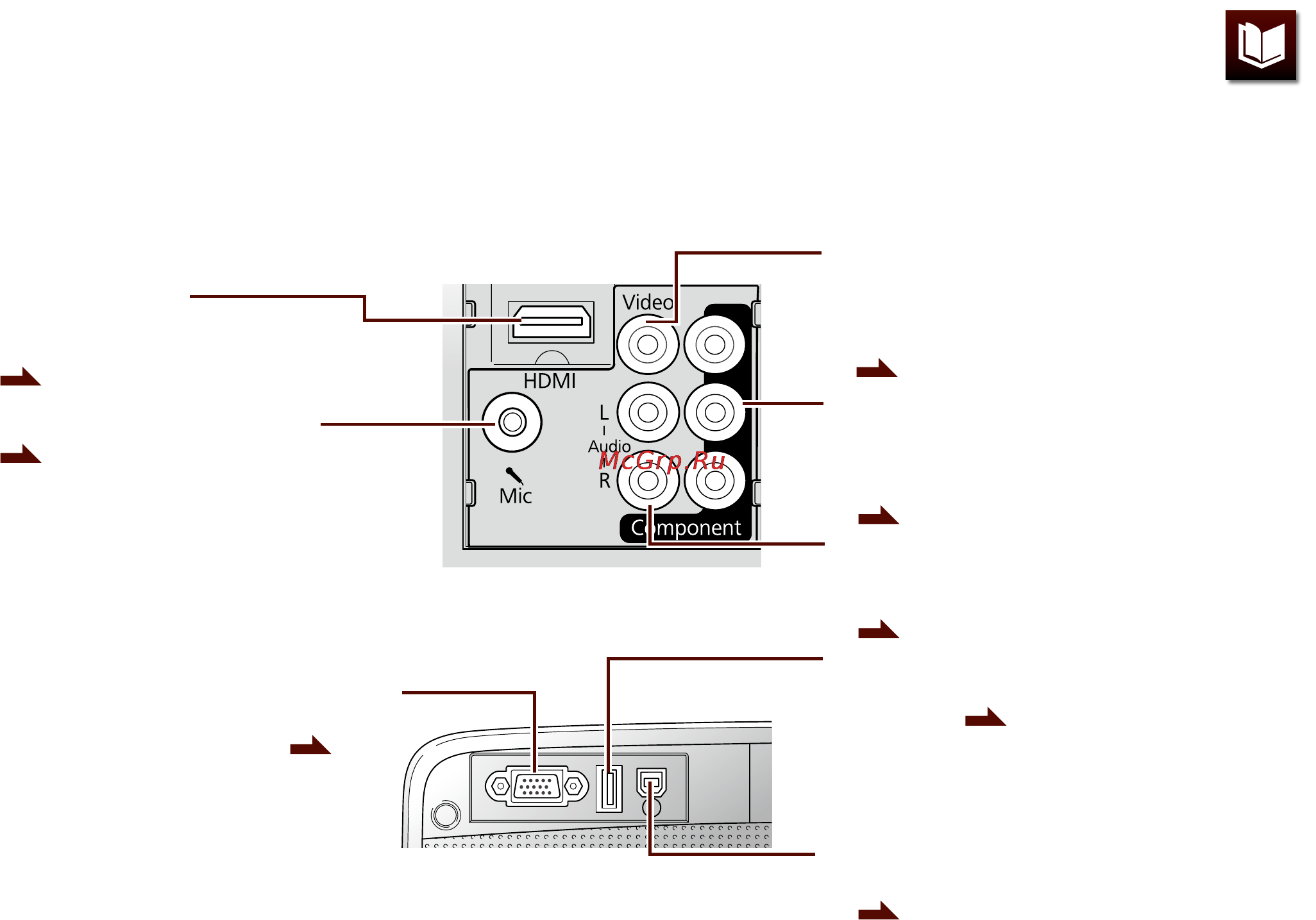 Epson MG-850HD [10/130] Боковая сторона