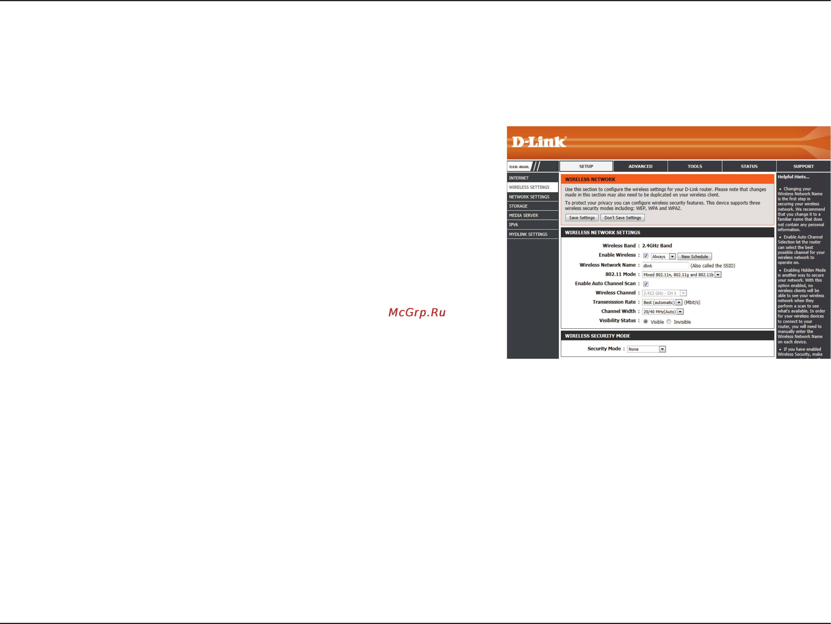 D-Link dir-860l/ru/a1a [42/143] 1n 2 ghz