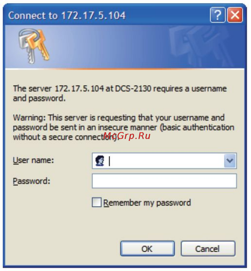 D-Link DCS-2103 [11/54] Меню настроек