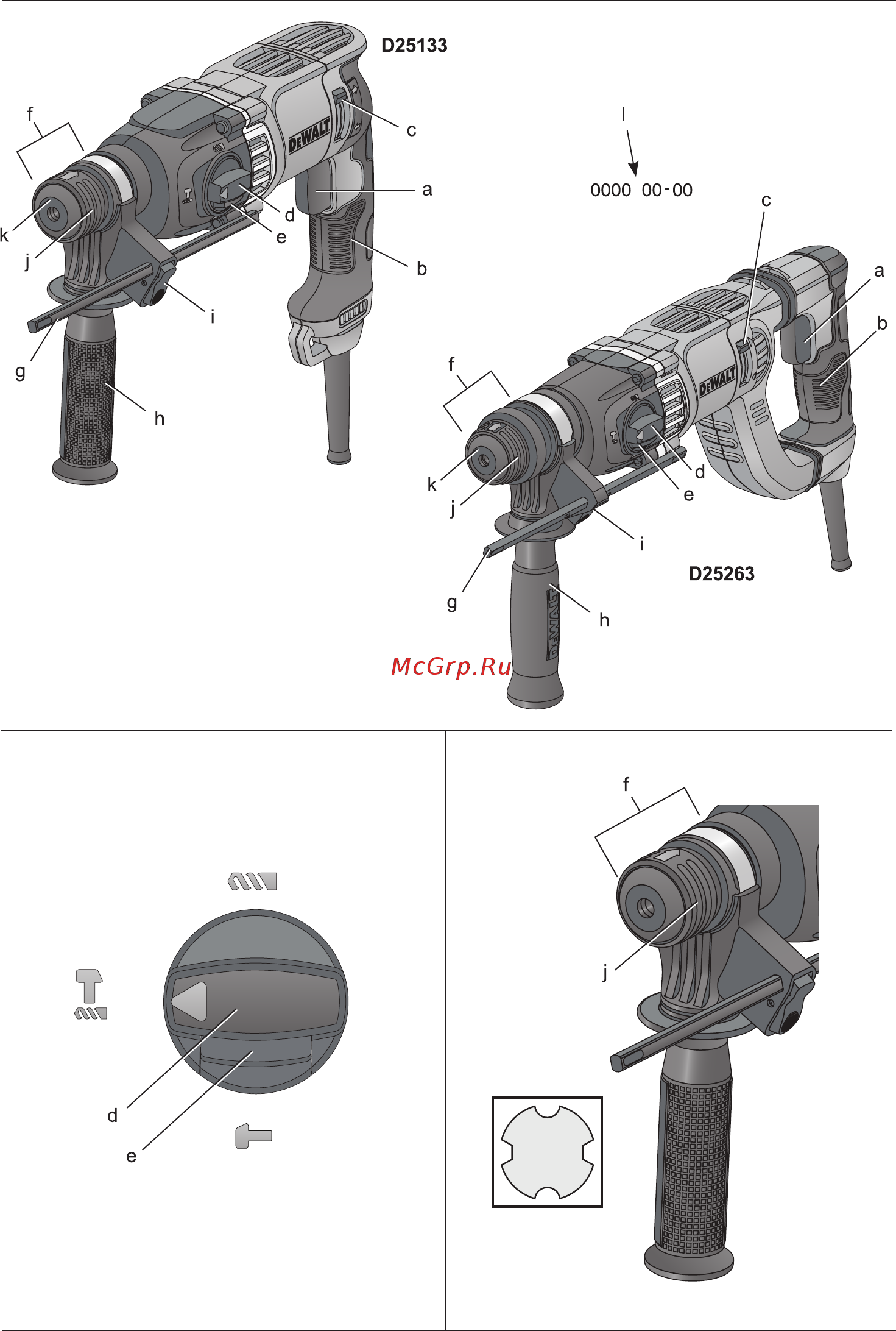 Dewalt d 25144 k Инструкция по эксплуатации онлайн [2/20] 152170