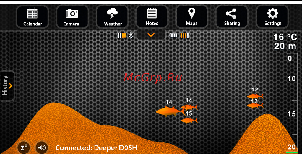Deeper smart fishfinder Инструкция по эксплуатации онлайн [16/46] 152184