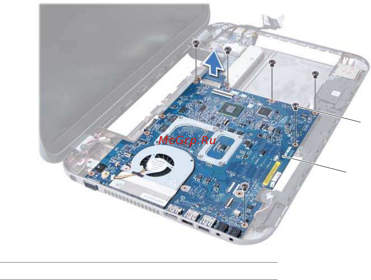 Dell inspiron 7520, 6624 [52/84] Ввод номера метки обслуживания в bios