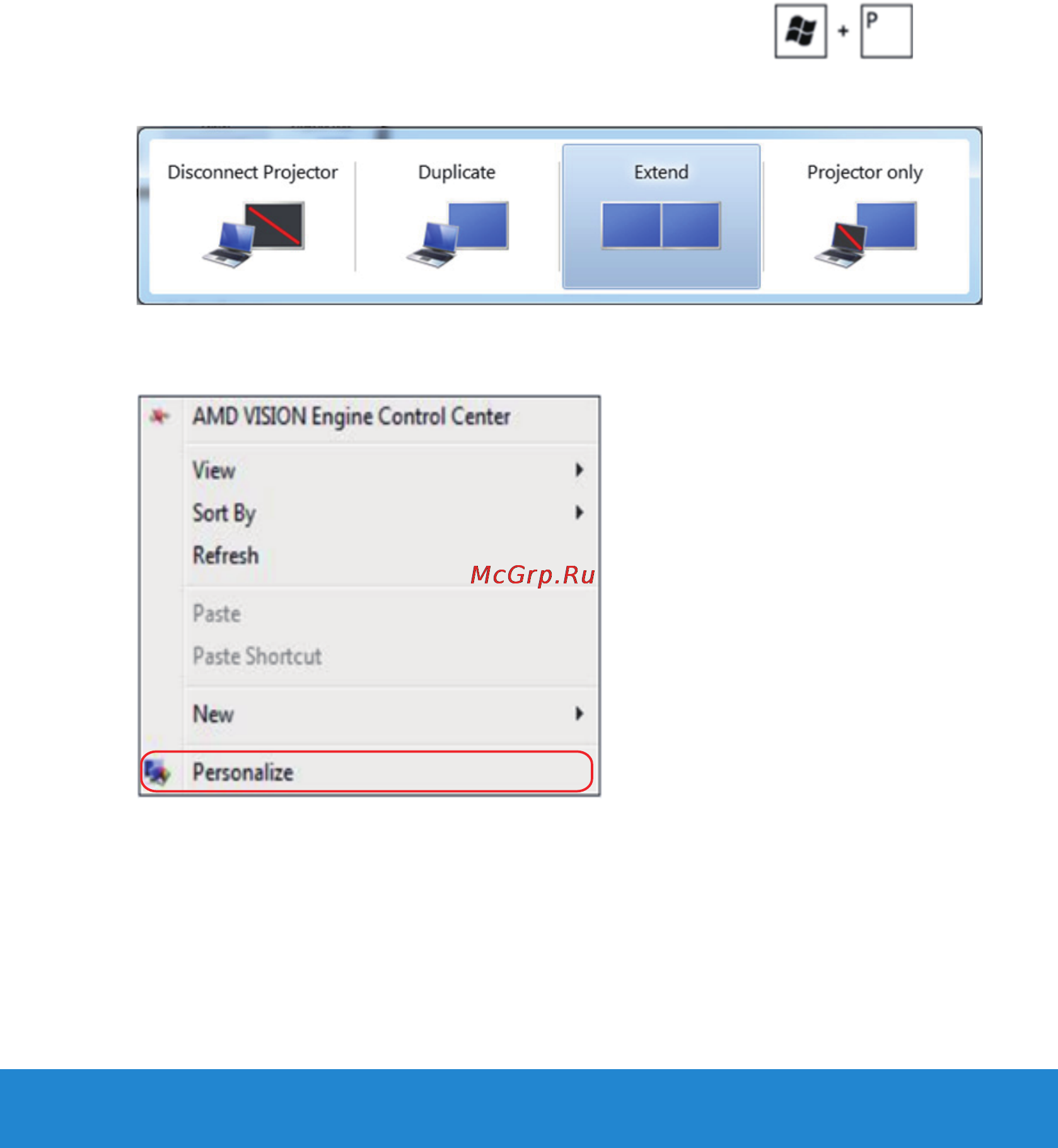 Dell e2014h [61/81] Procedures for setting up dual monitors in windows vista windows 7 or windows 8