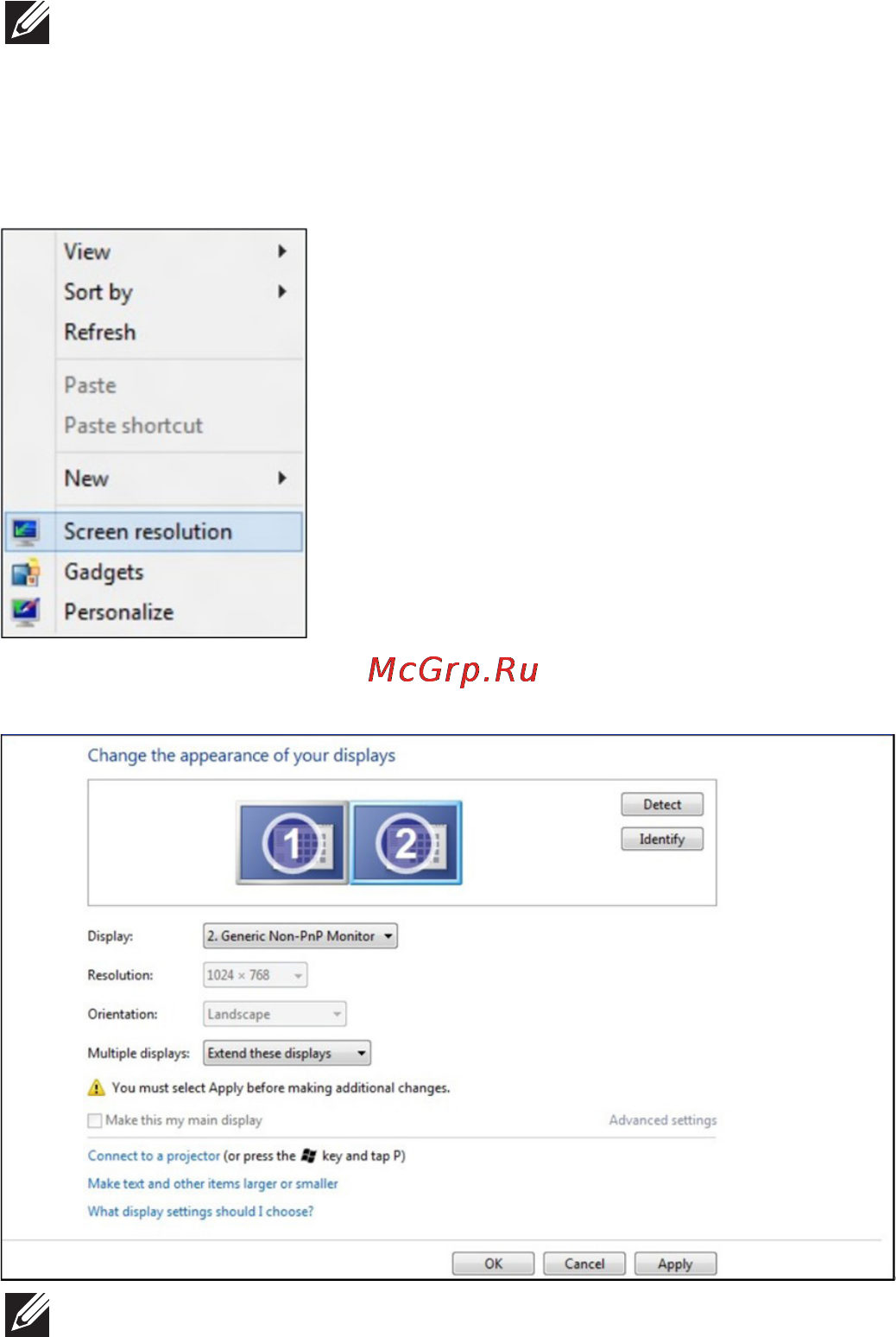 Dell p2314t [49/56] Windows 7