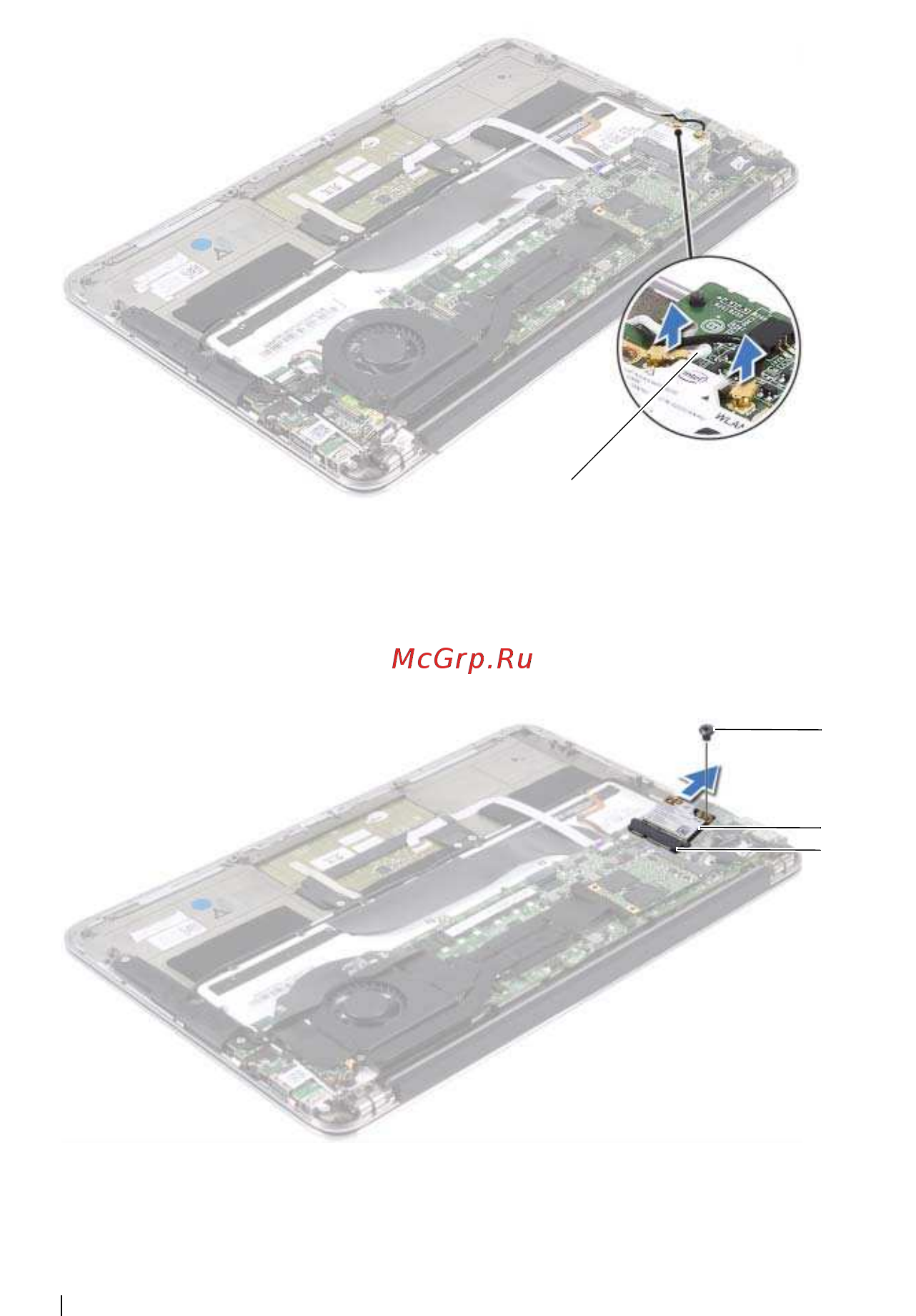 Dell XPS 13, 9360-9838 [26/69] Замена мини платы