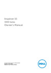 Dell inspiron 3542, 3542-1468 Инструкция по эксплуатации