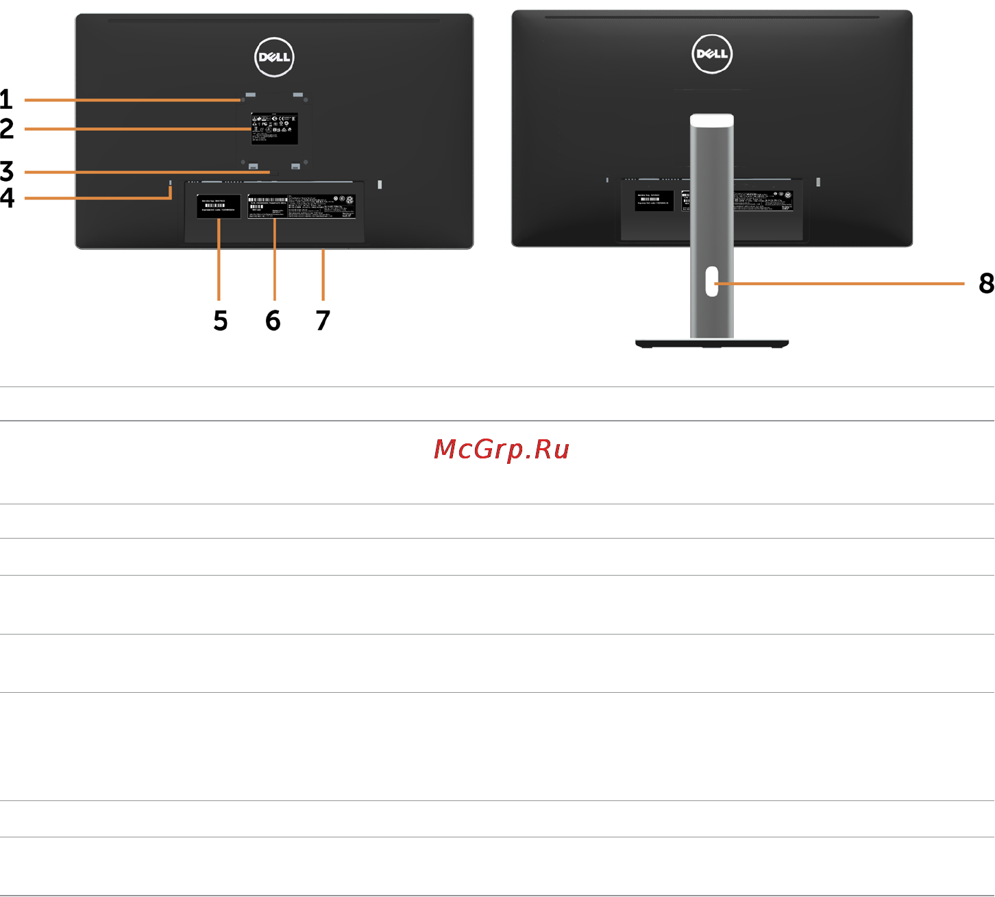 Dell p2415q [8/51] Back view