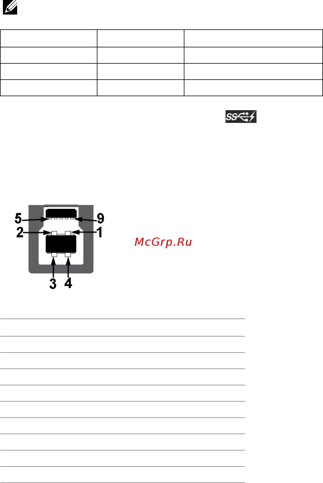 Dell ultrasharp u3415w [22/69] Universal serial bus usb interface