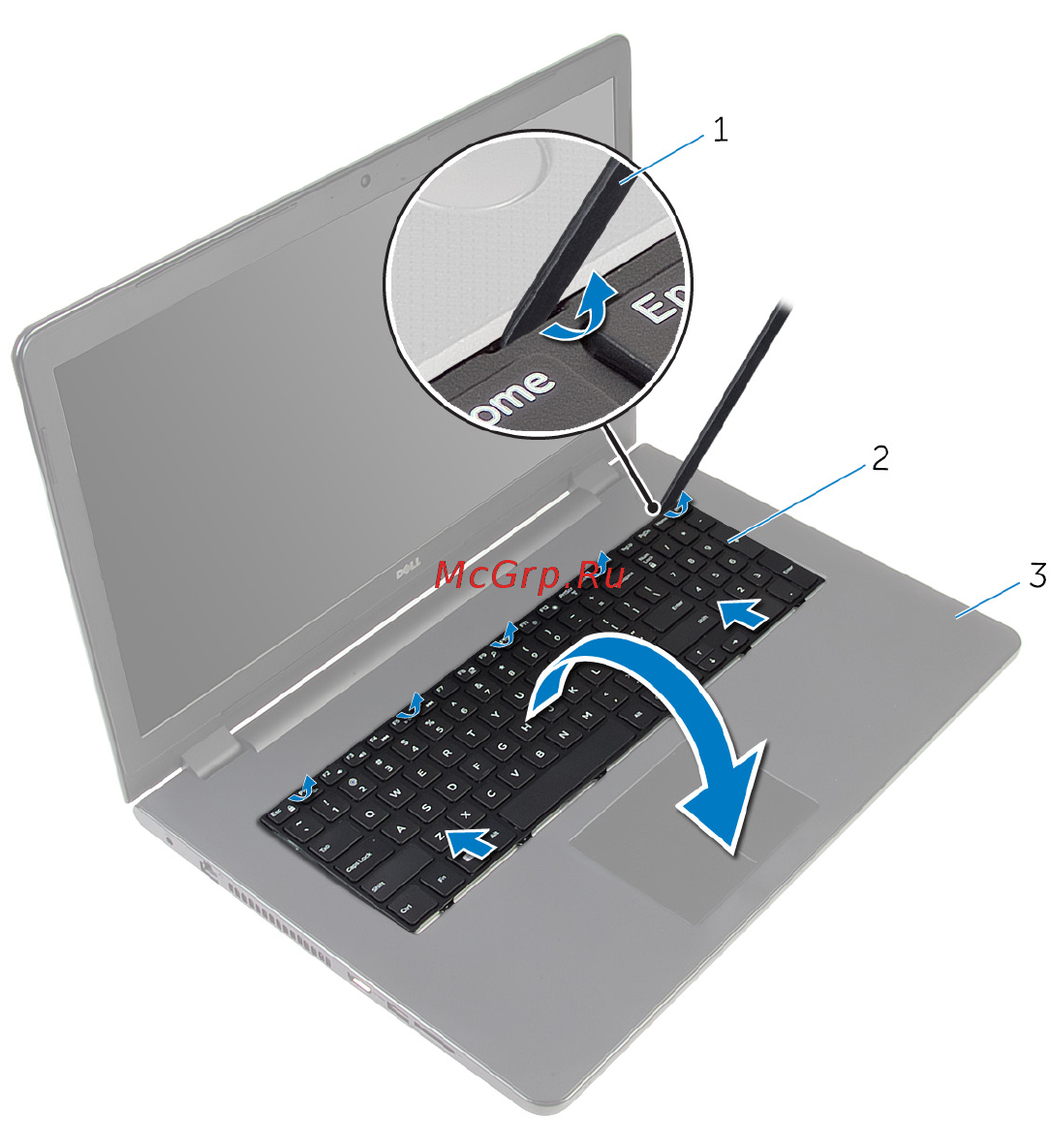 Dell inspiron 5758, 5758-6712 Инструкция по эксплуатации онлайн [36/121] 152354