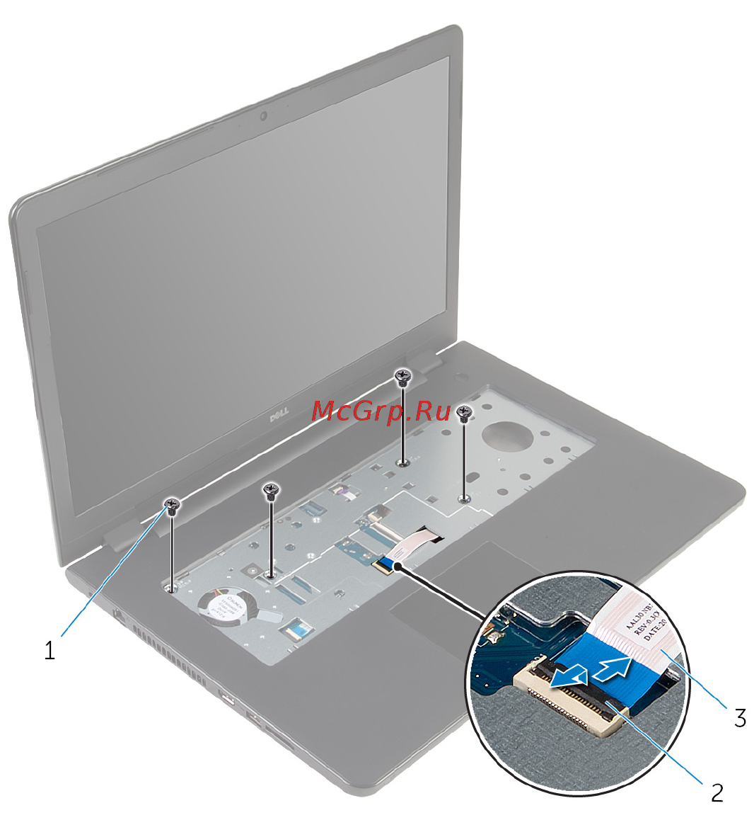 Dell inspiron 5758, 5758-8625 Инструкция по эксплуатации онлайн [45/121] 152493