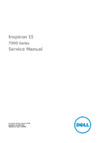 Dell inspiron 7548, 7548-7337 Инструкция по эксплуатации