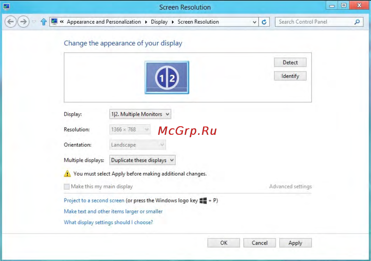 Dell e2416h [76/81] Windows 8 или windows 8