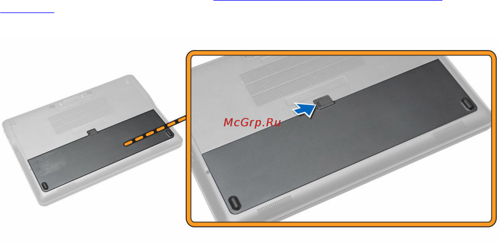 Dell latitude e7250, 7250-8297 [11/56] Снятие аккумулятора