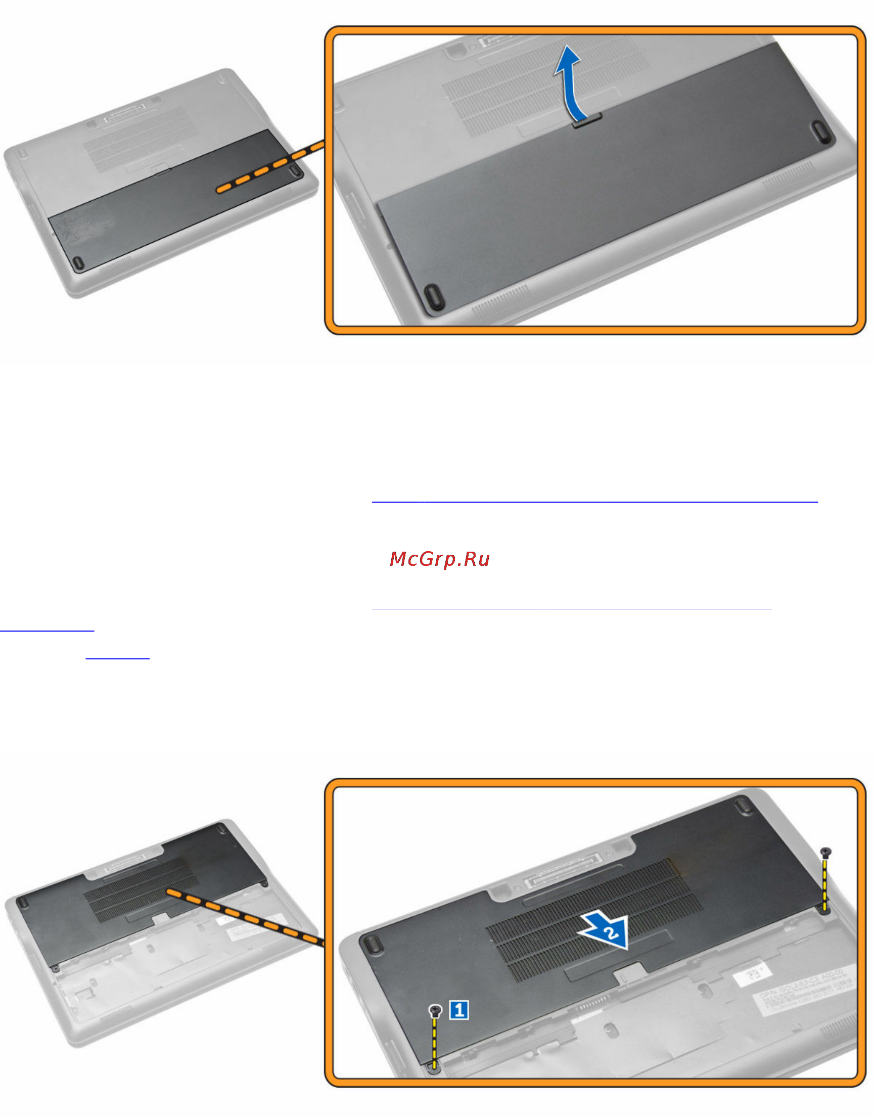 Dell latitude e7250, 7250-8297 [12/56] Установка аккумулятора