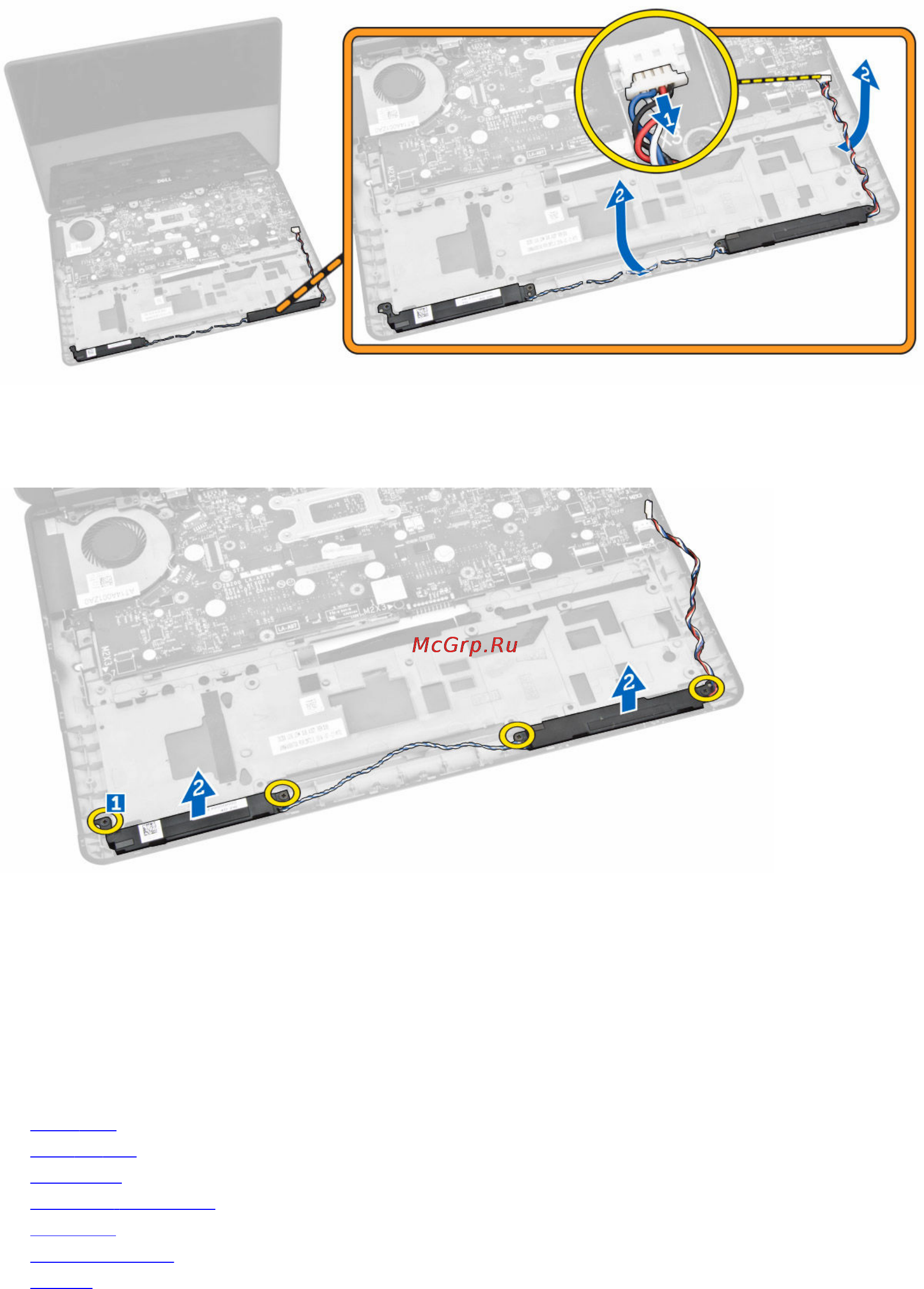 Dell latitude e7250, 7250-8297 [22/56] Установка динамиков