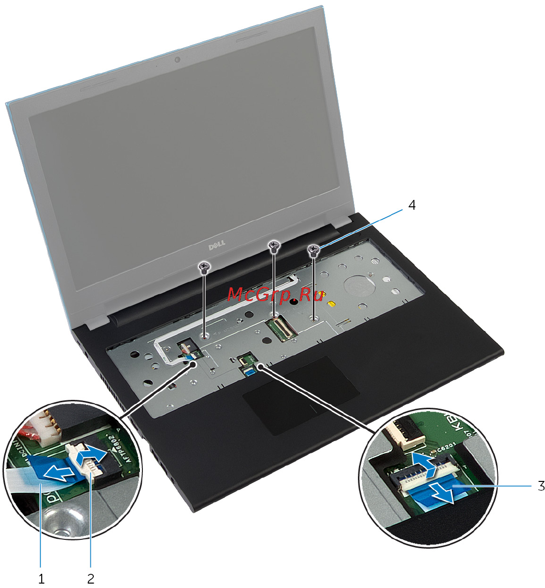 Dell inspiron 3542, 3542-6212 [42/104] Последовательность действий