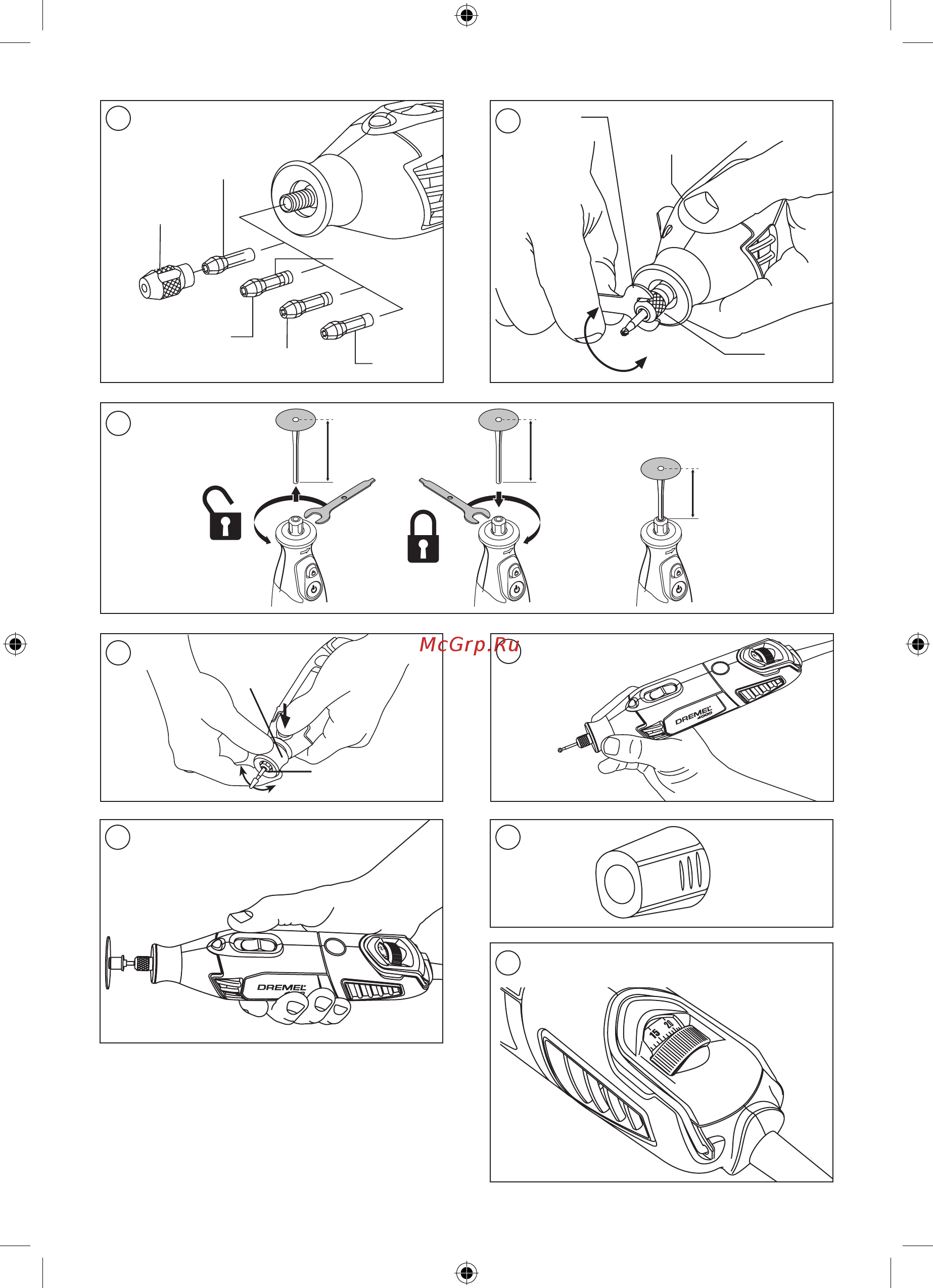 Dremel 4000-6/128 Platinum (F0134000LR) Инструкция по эксплуатации онлайн [3/120] 589167
