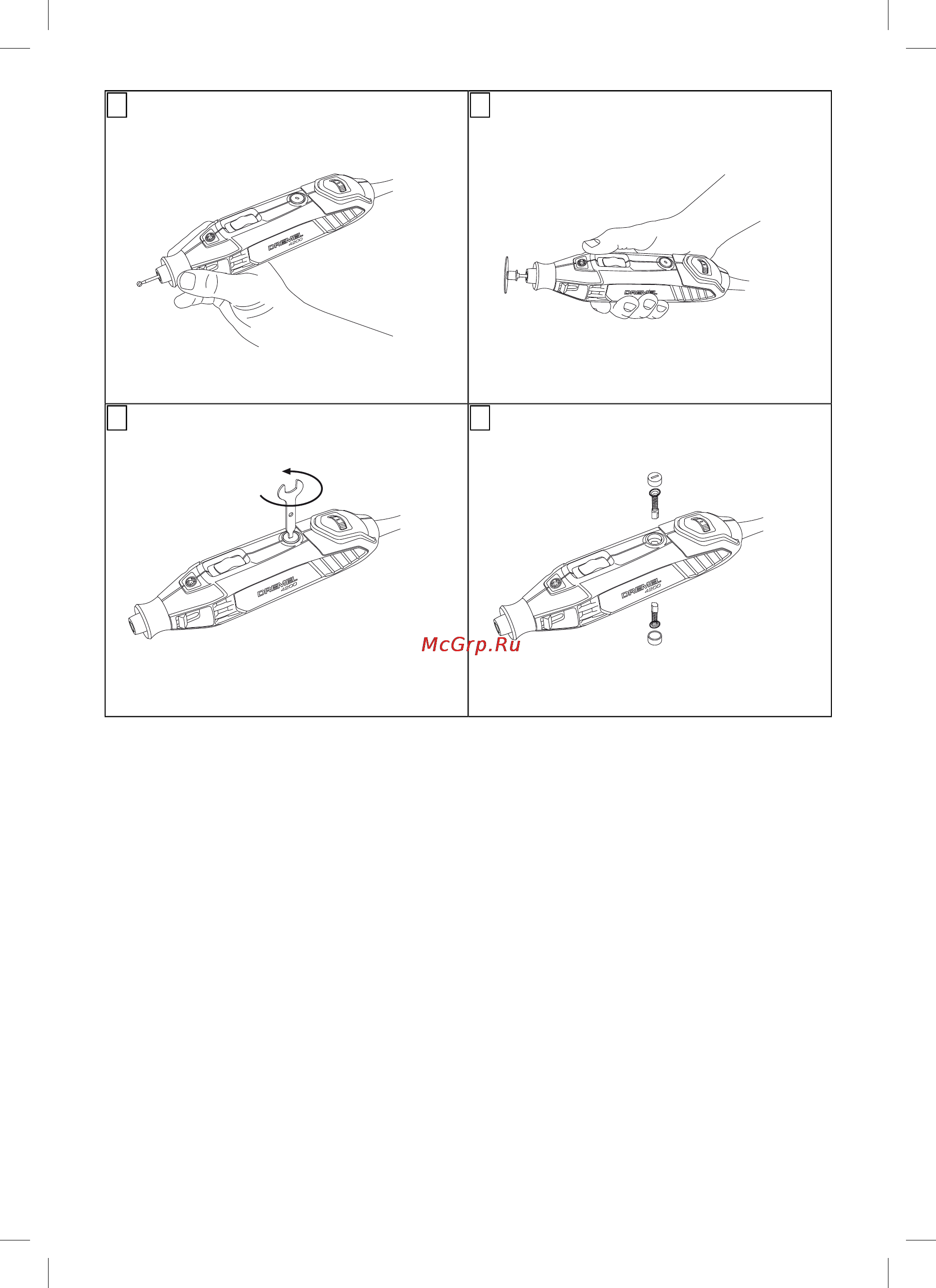 Dremel 4200-4/75 Инструкция по эксплуатации онлайн [3/112] 152543