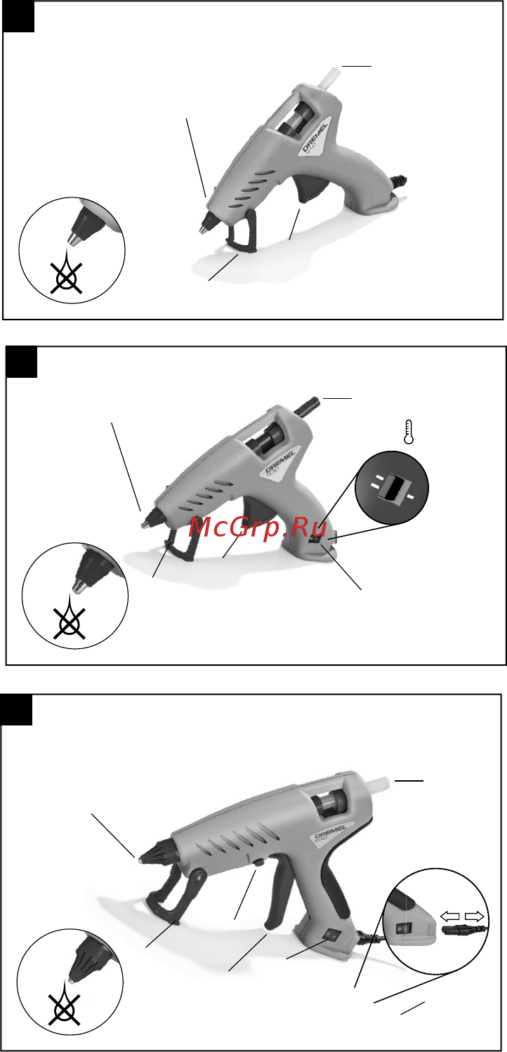 Dremel 920 HOBBY Инструкция по эксплуатации онлайн [2/80] 328521