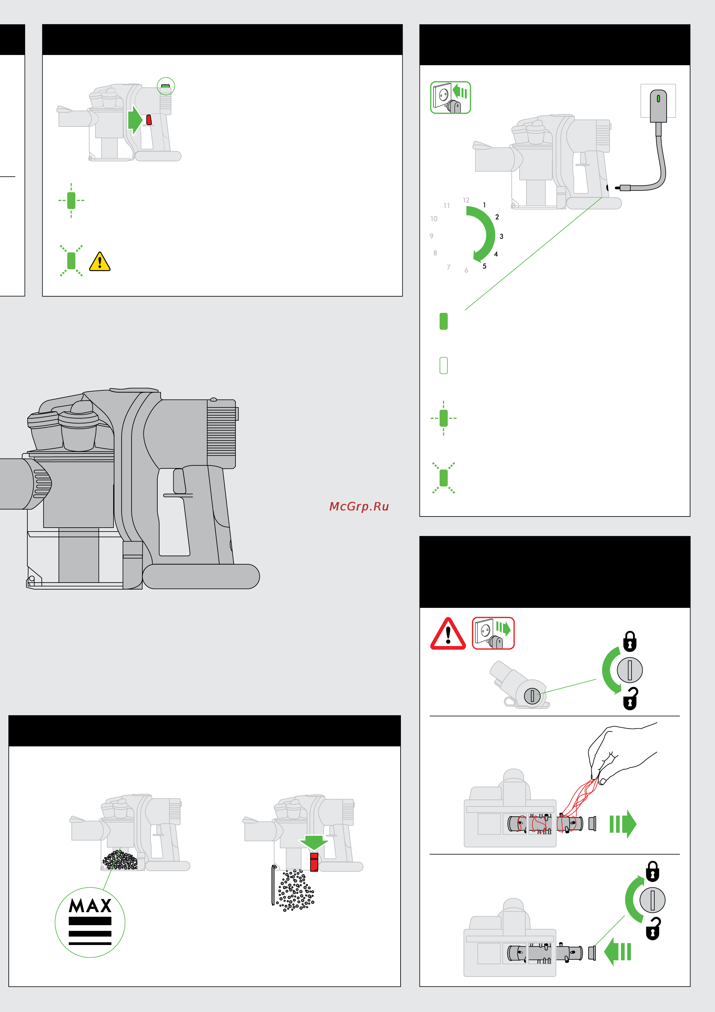 Dyson dc 43h [13/48] Charging chargement gerät wird geladen opladen cargando ricarica зарядка аккумулятора и индикация polnjenje