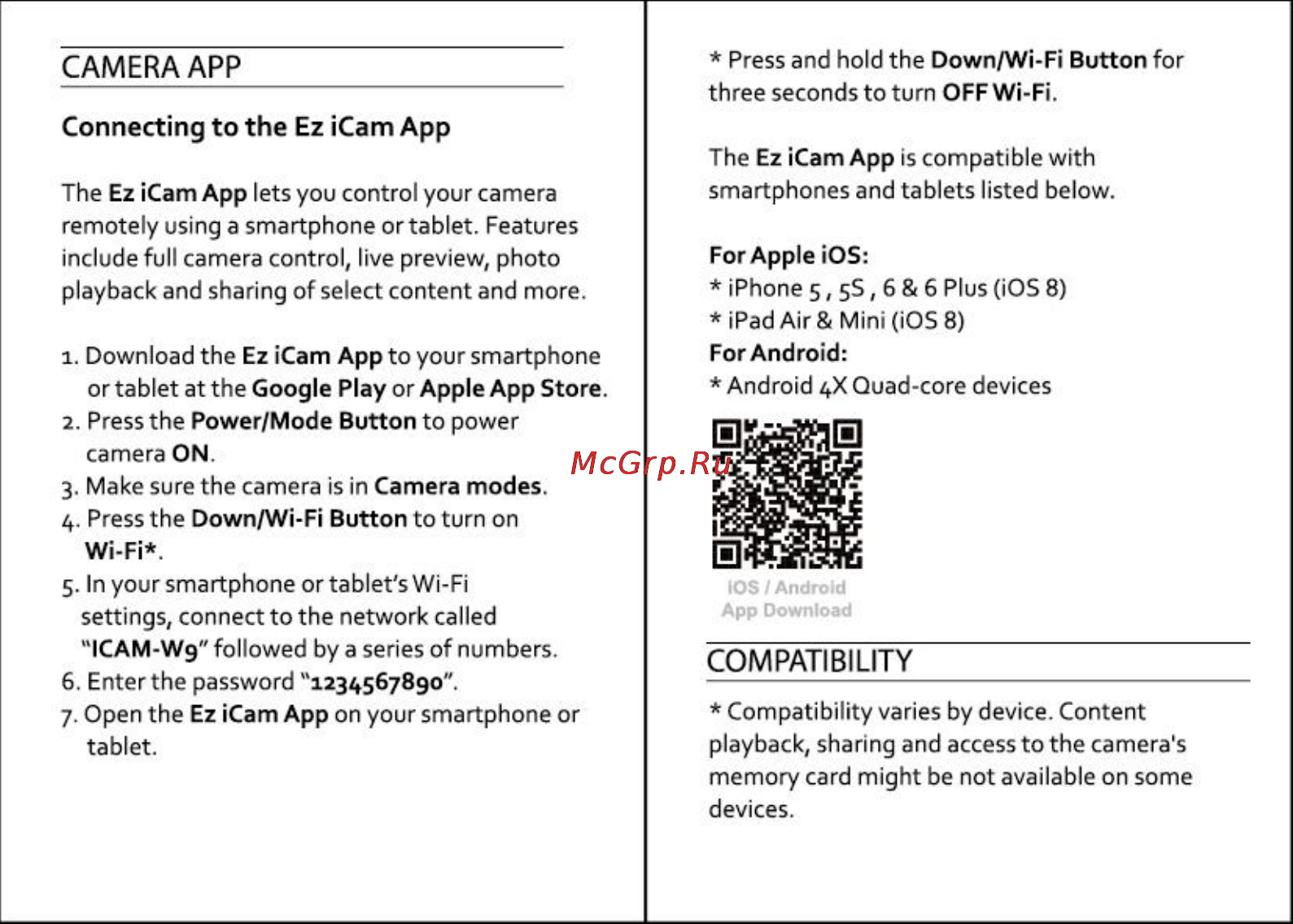 Eken w9 [3/3] Connecting to the ez cam app