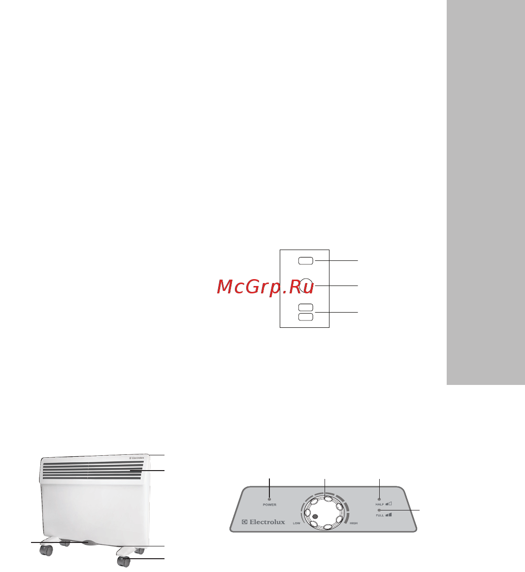 Electrolux Air Gate ECH/AG-2000MFR Белый [3/24] Общий обзор устройства