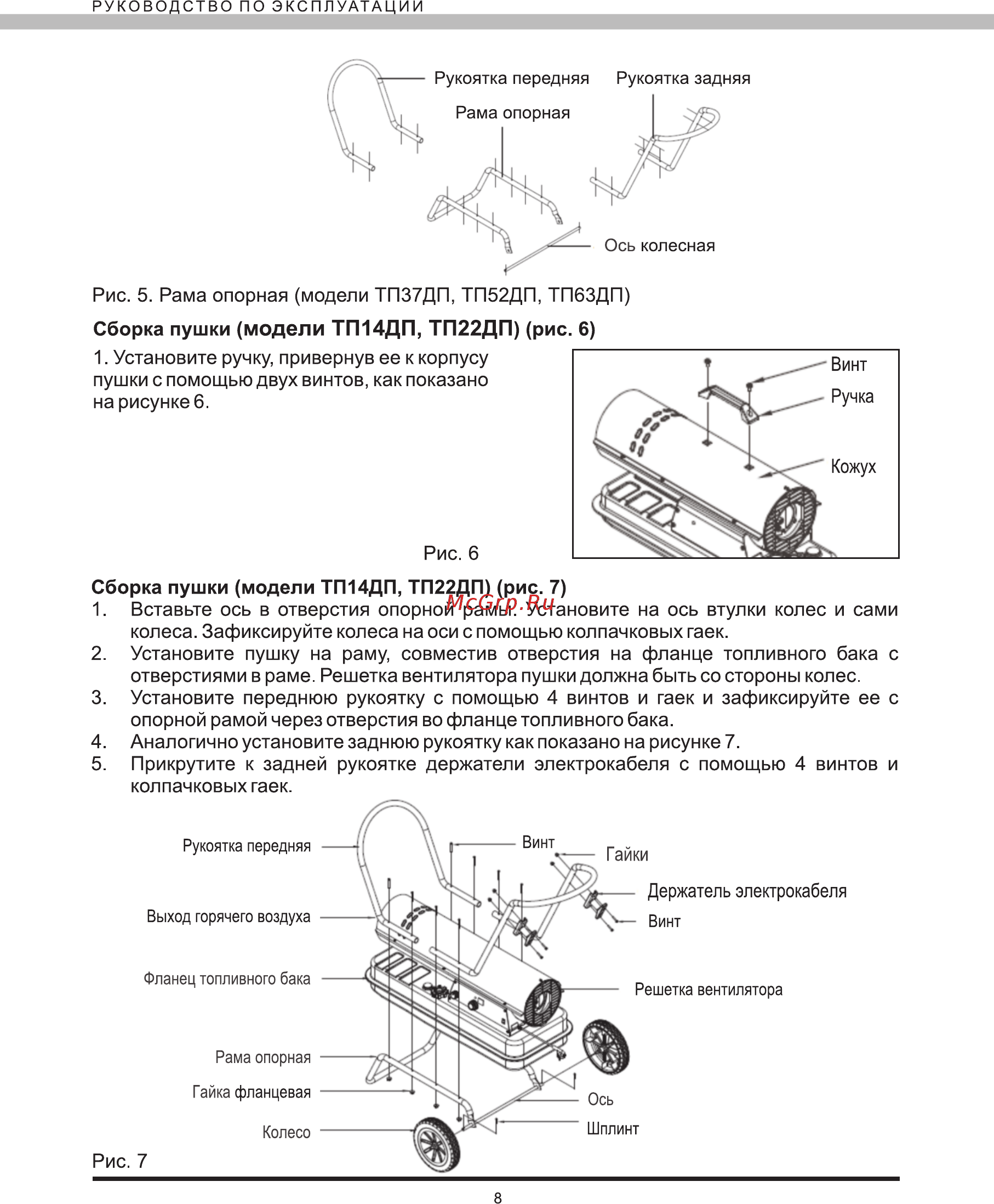 Elitech тп 37дп Инструкция по эксплуатации онлайн [8/20] 152907