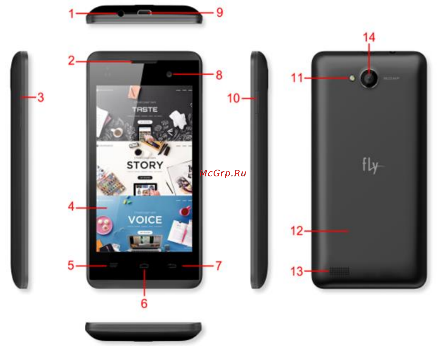 Fly iq4418 era style 4 black [10/42] Конструкция телефона