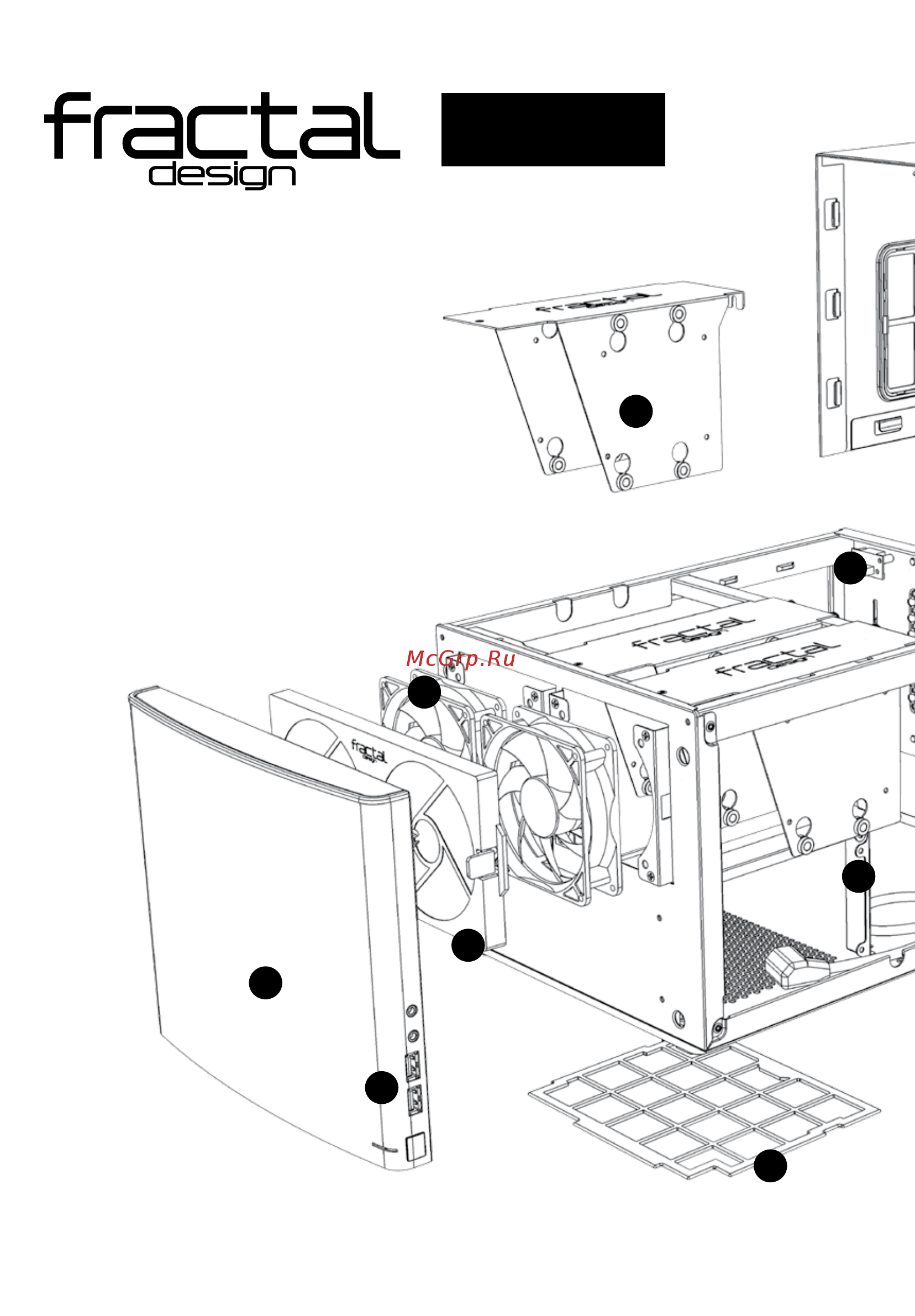 Fractal Design Node 304 FD-CA-NODE-304-WH Белый [4/34] Node 304