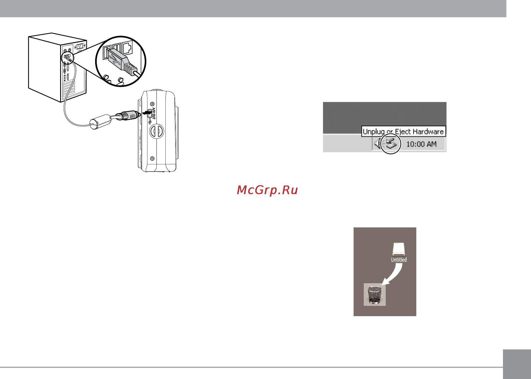 General Electric neral electric z4300 silver [66/81] If the usb option is set to pc ptp