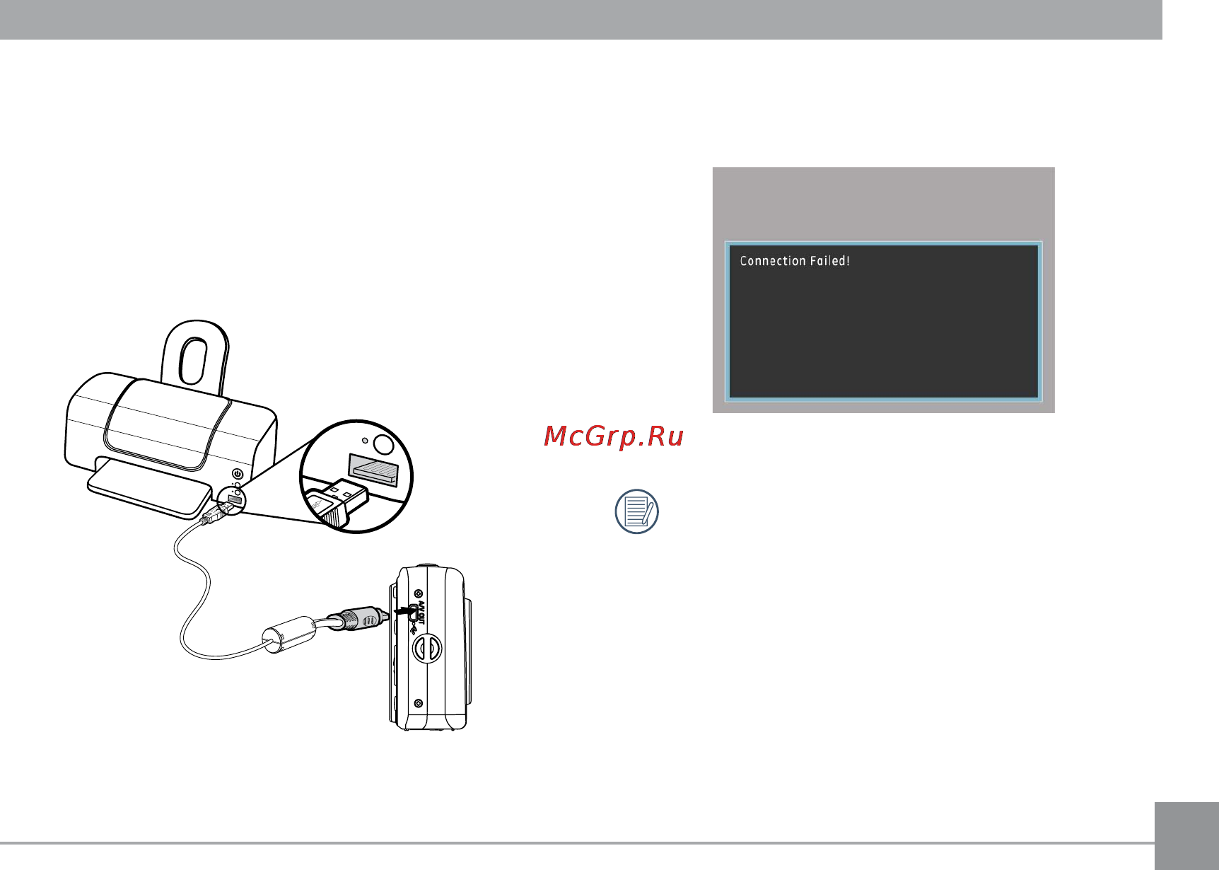 General Electric neral electric z4300 silver [68/81] Connecting the camera and printer