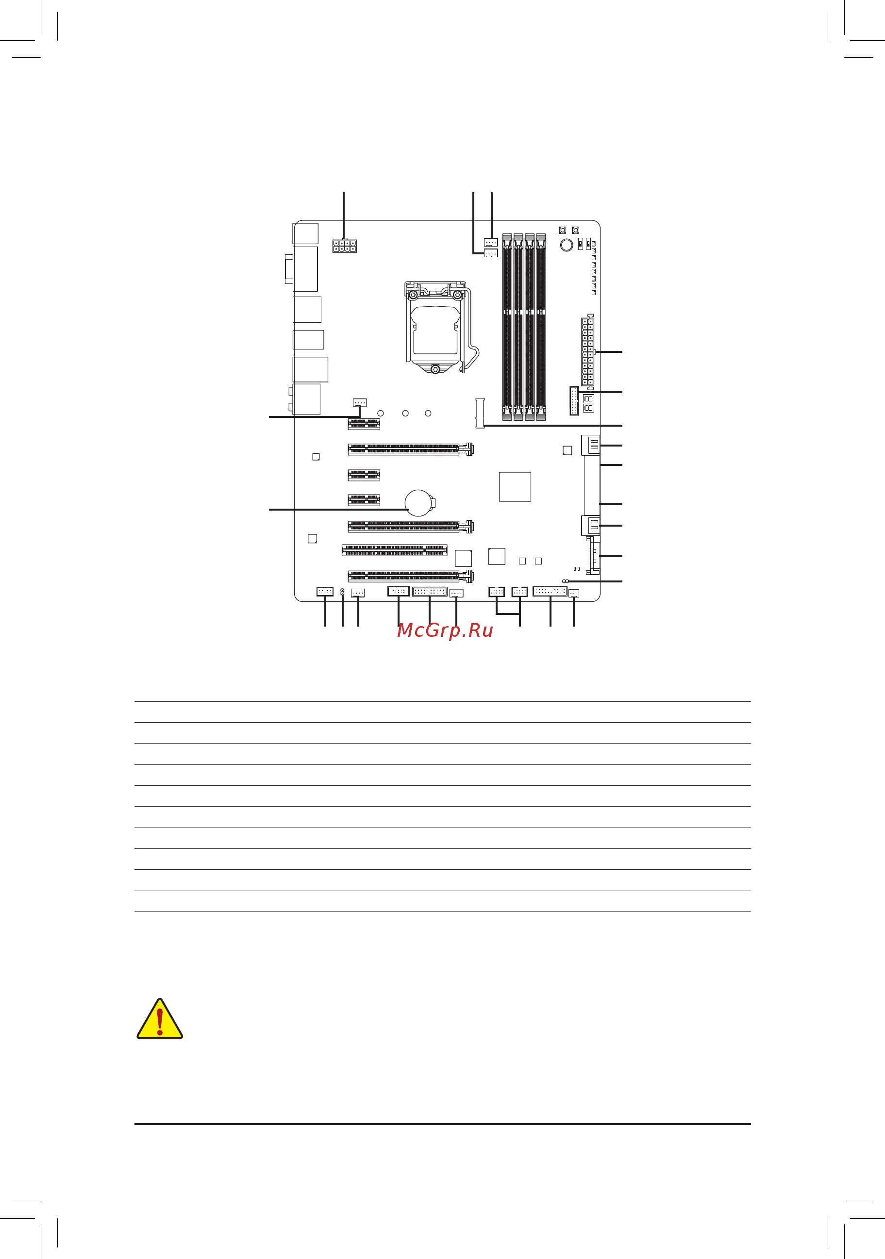 Gigabyte ga-z97x-gaming 7 [24/132] 9 internal connectors