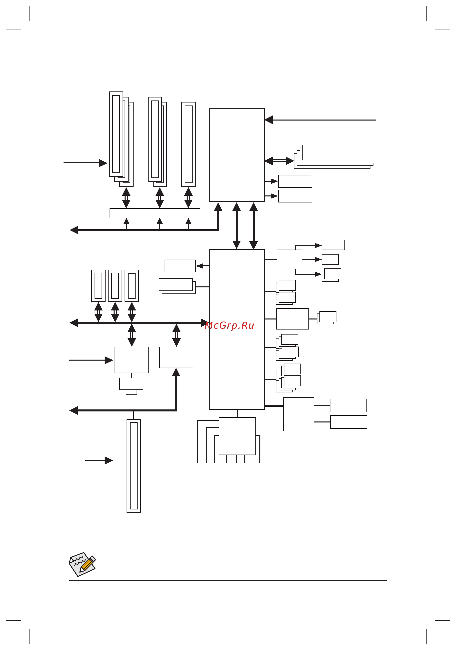 Gigabyte ga-z97x-gaming 7 [8/132] Ga z97x gaming 7 motherboard block diagram