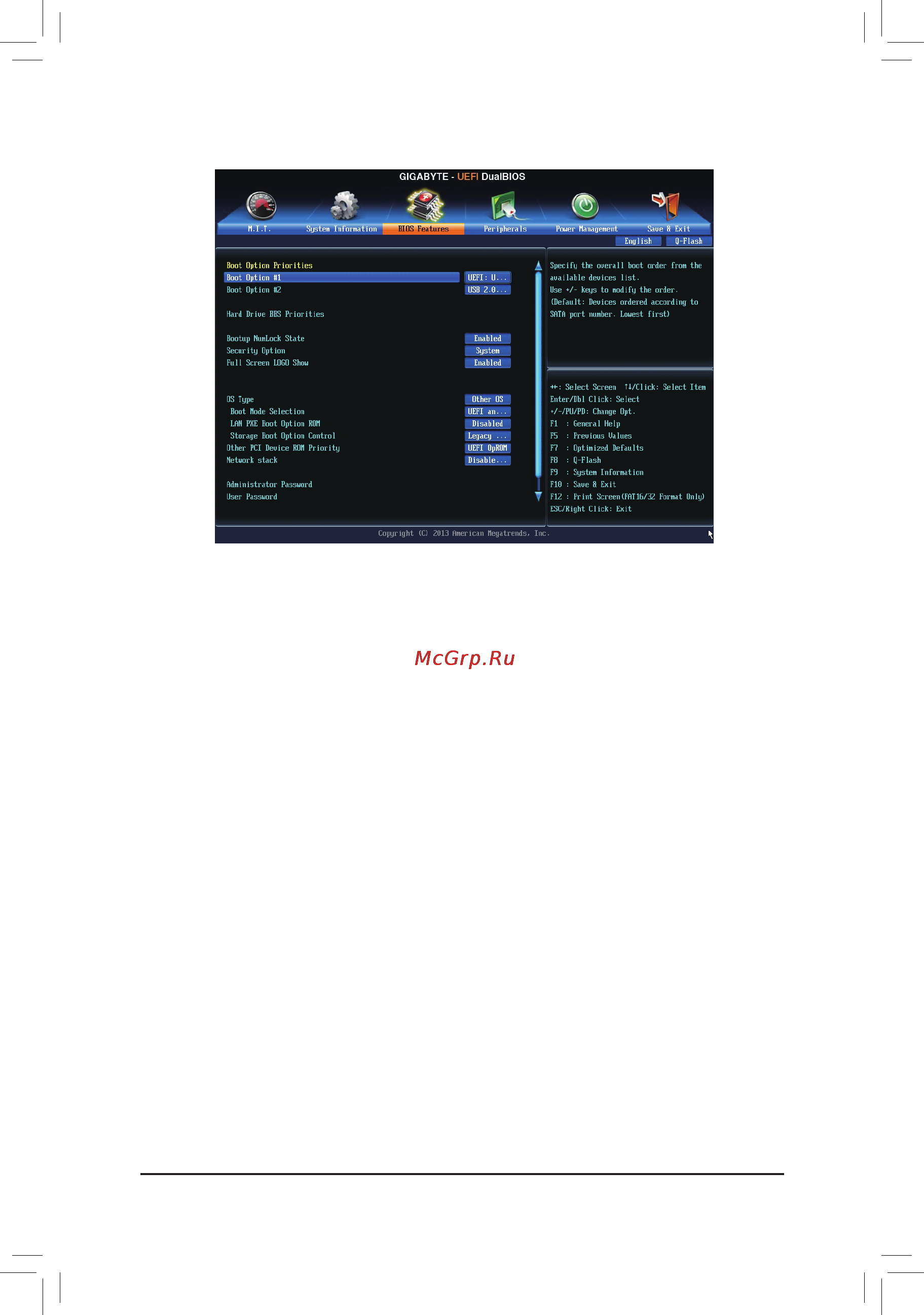 Gigabyte ga-f2a88xm-ds2 [22/36] 4 bios features