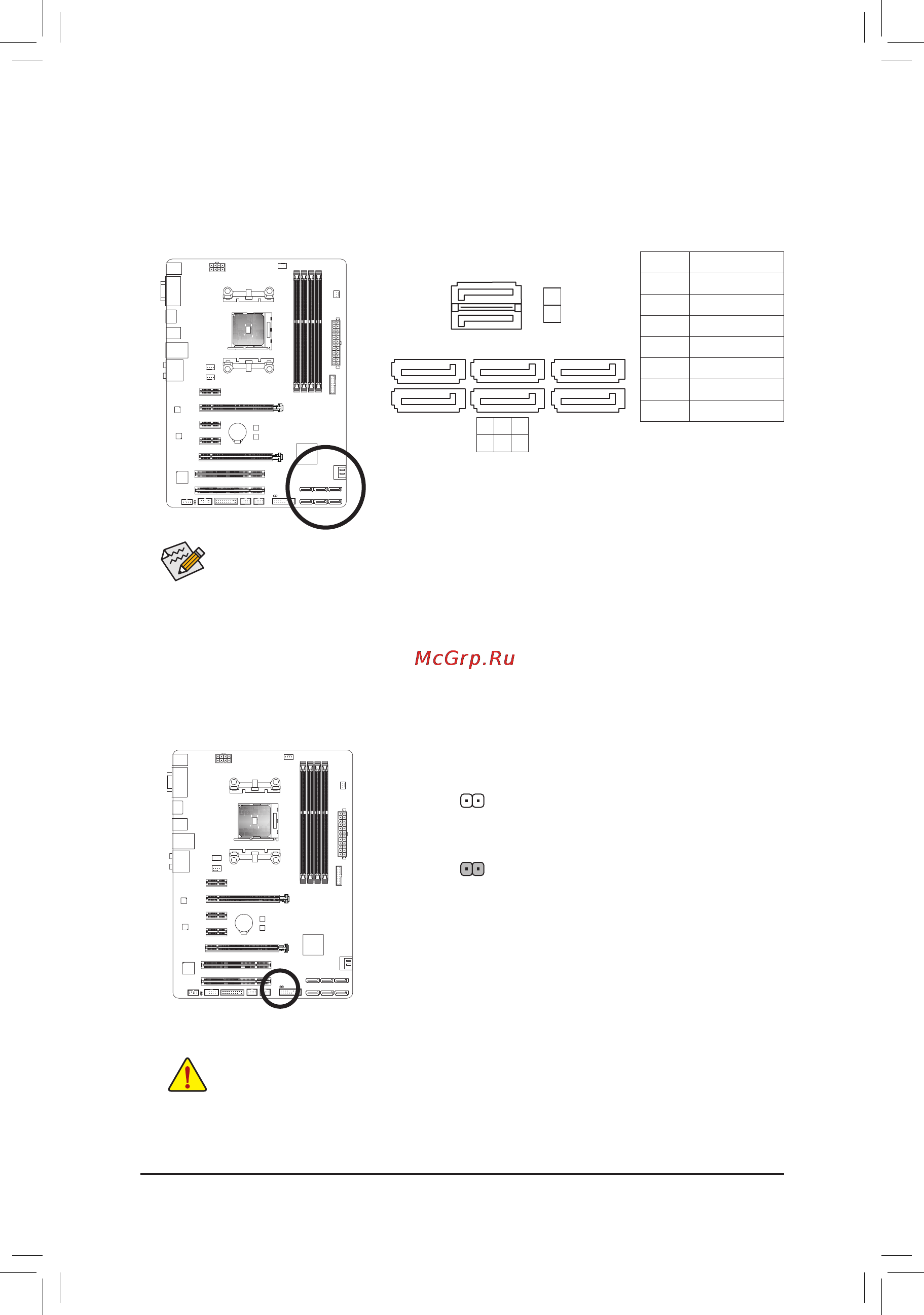 Gigabyte ga-f2a88x-d3h [25/96] Sata3 0 1 2 3 4 5 6 7 sata 6gb s connectors