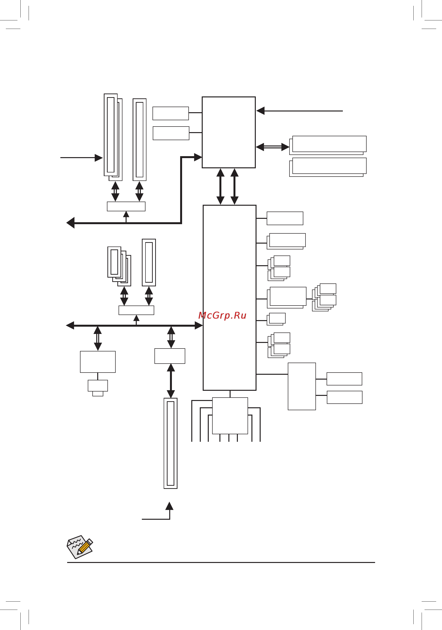 Gigabyte ga-z87x-d3h [8/104] Ga z87x d3h motherboard block diagram