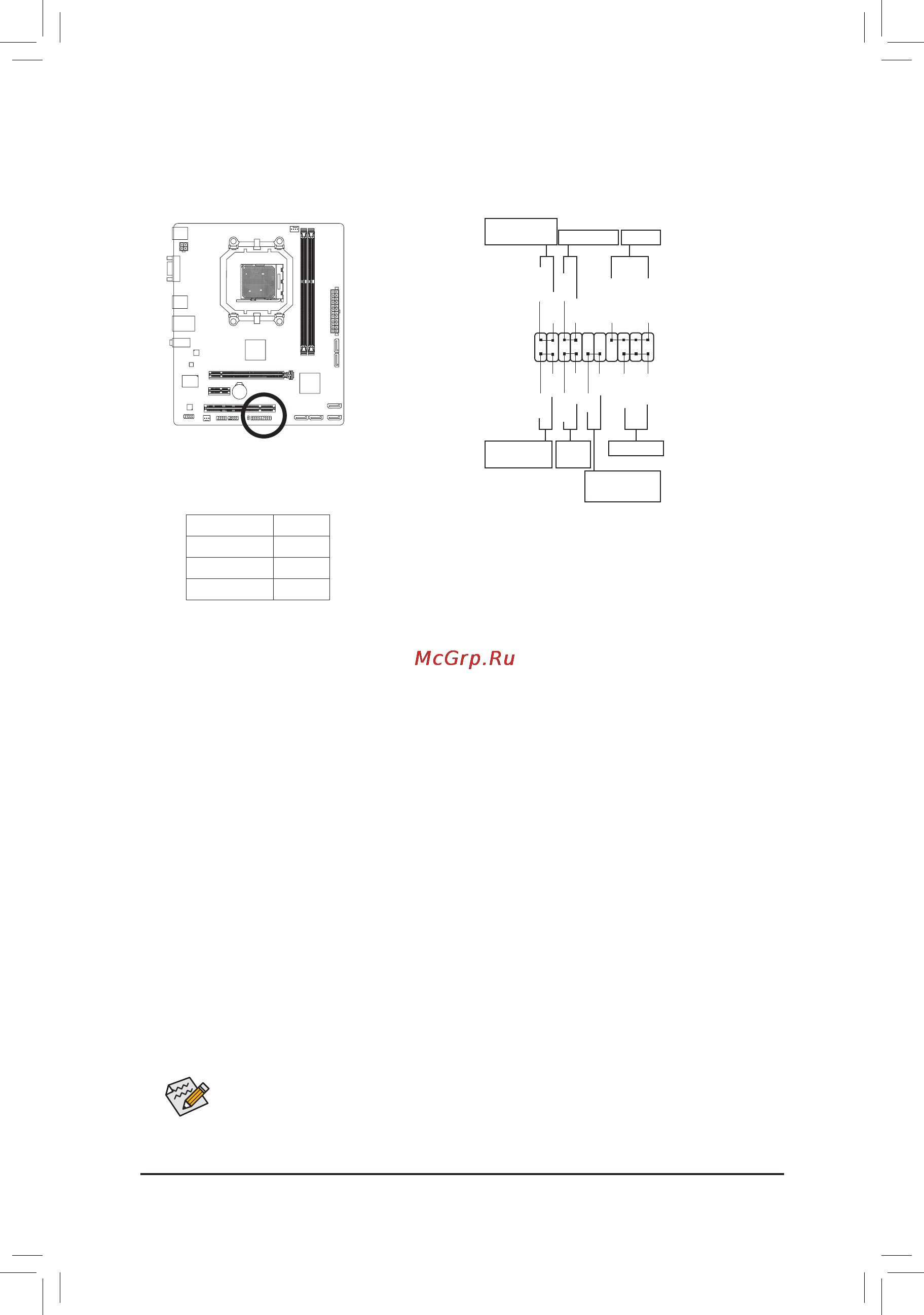 Gigabyte ga-78lmt-s2 [16/44] F_panel front panel header