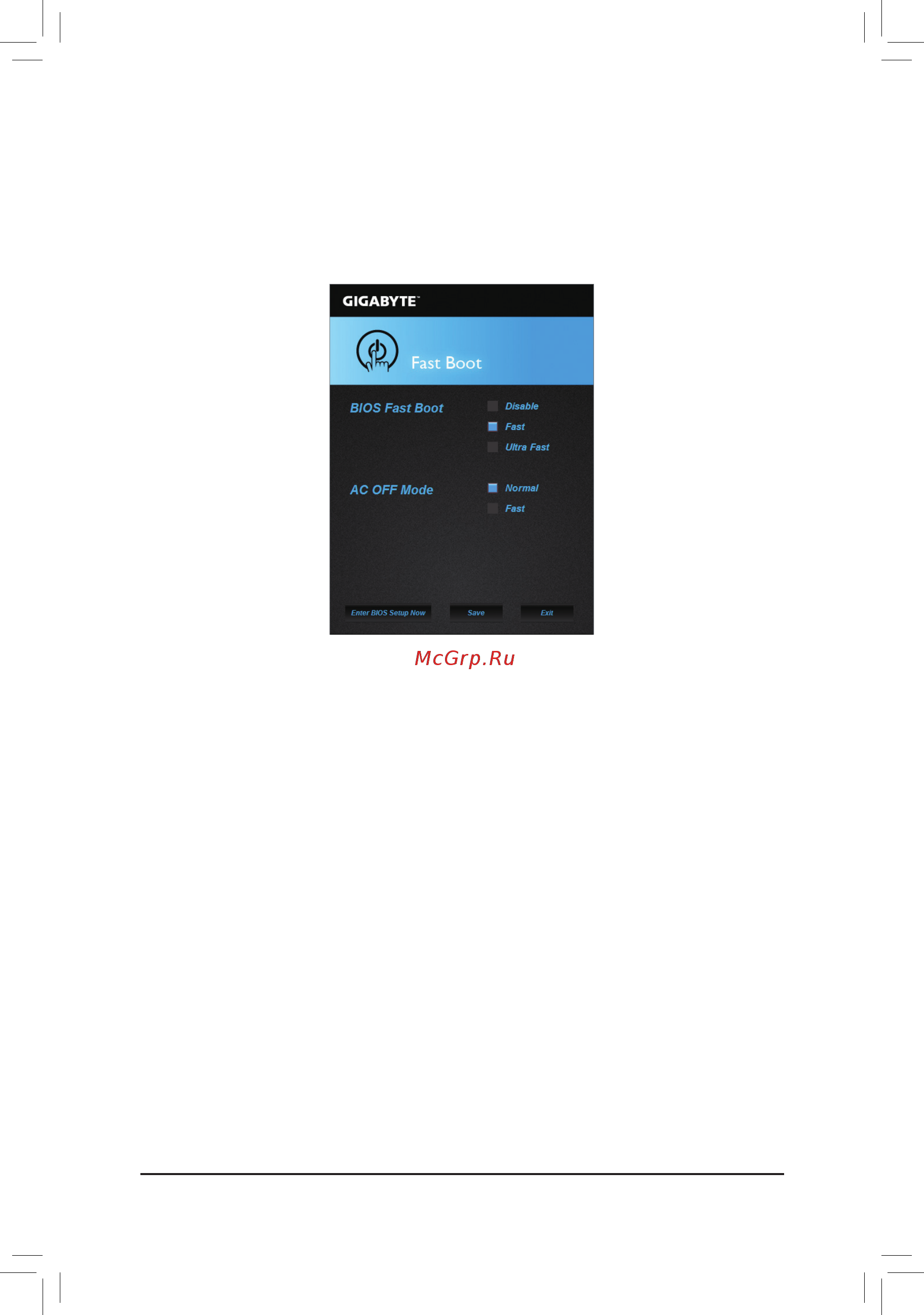 Gigabyte GA-Z97X-Gaming G1 (rev. 1.0) [103/136] 2 4 fast boot