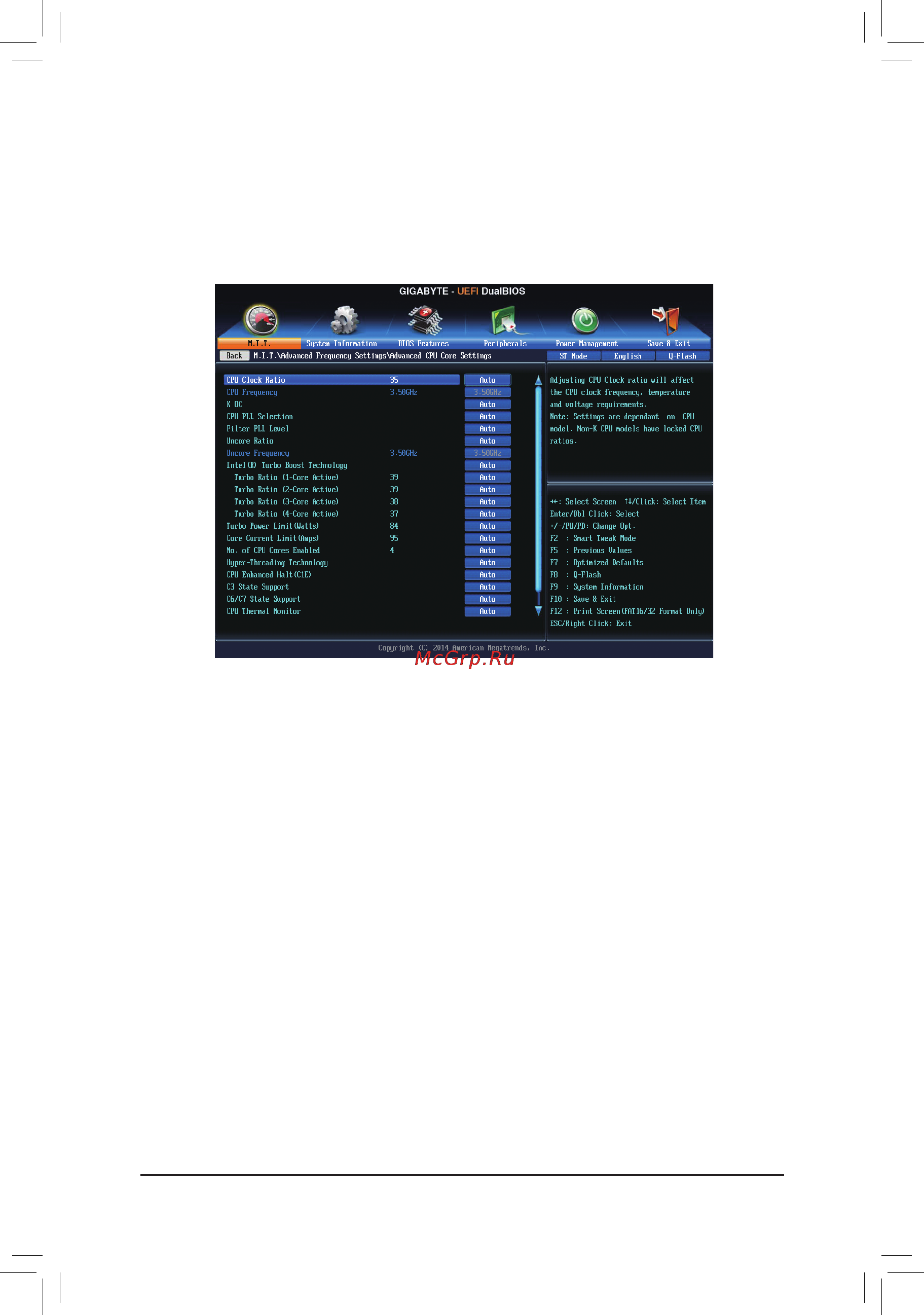 Gigabyte ga-z97x-soc [44/120] Cpu clock ratio cpu frequency